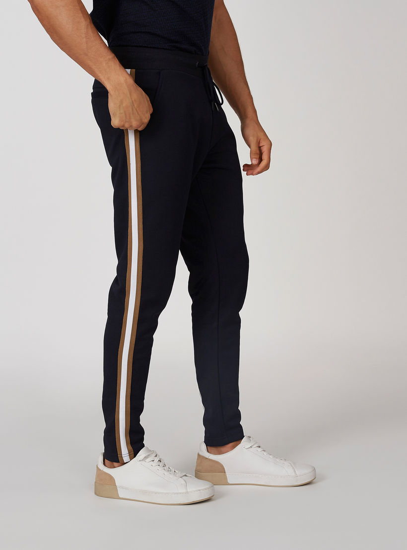 L'Homme Slim Fit Plain Mid Waist Pants with Pocket Detail-men-clothing-bottoms-trousersandchinos-trousers-image-5