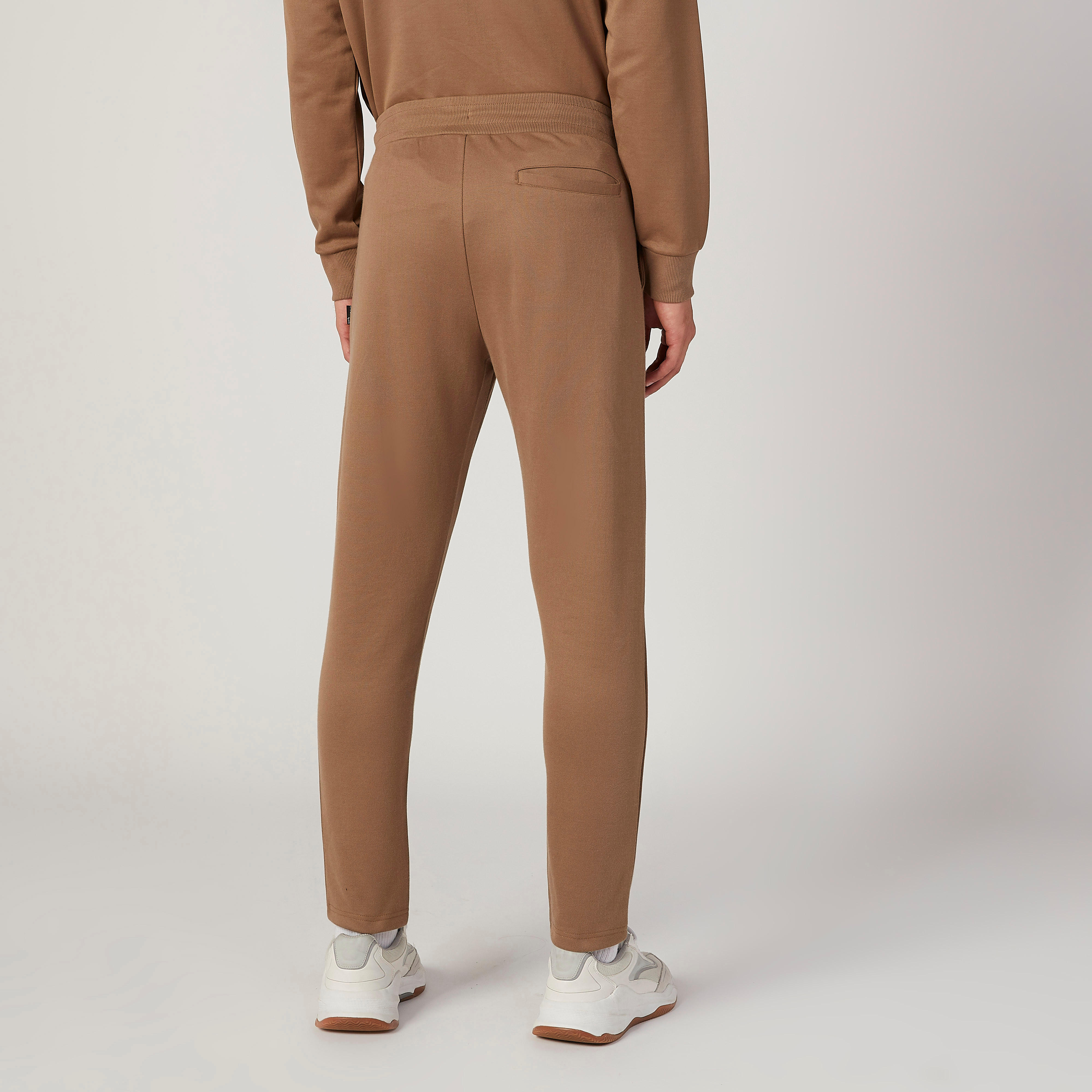 L'Homme Slim Fit Plain Mid Waist Pants with Pocket Detail-men-clothing-bottoms-trousersandchinos-trousers-image-4