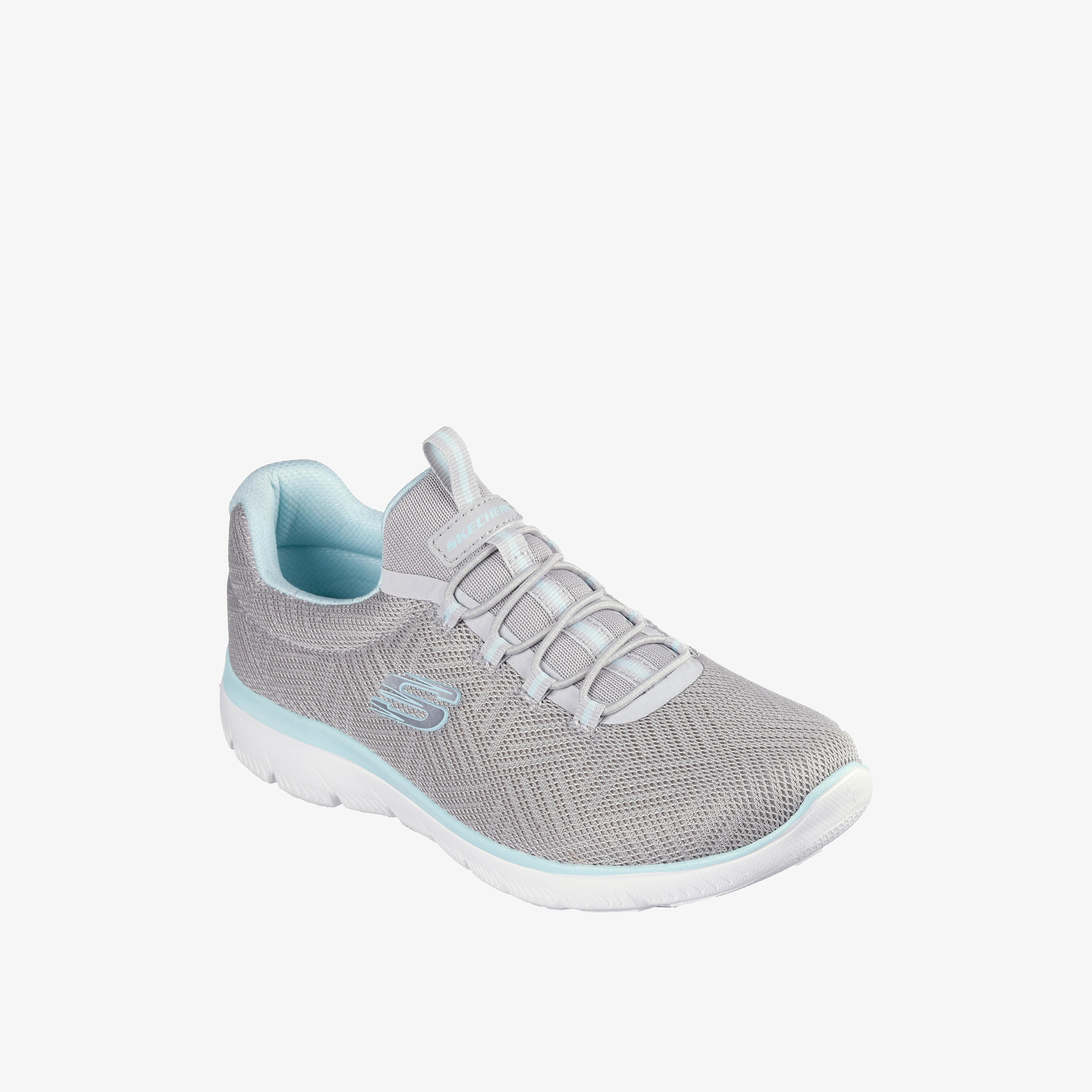 Skechers Women's Textured Slip-On Sports Shoes - SUMMITS-women-shoes-sneakers-image-1