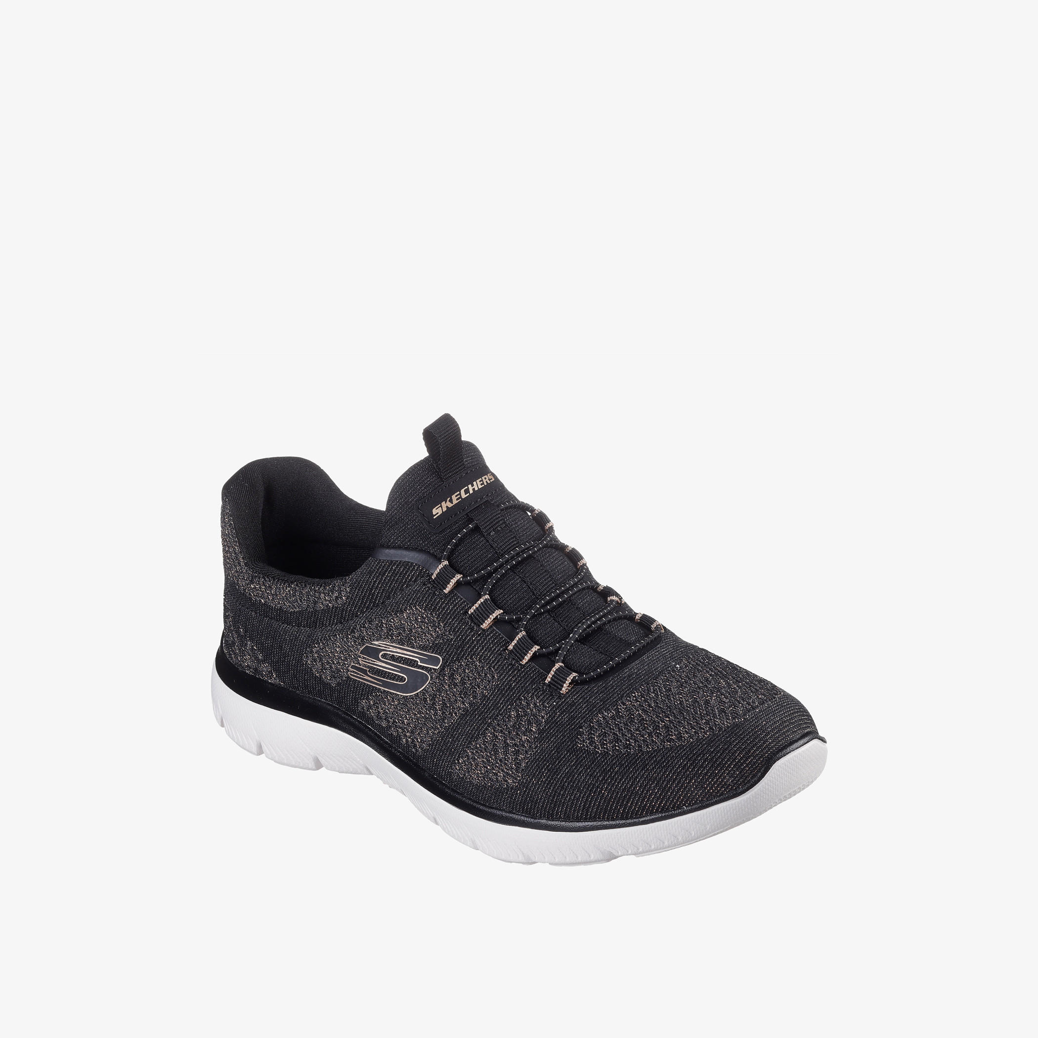 Skechers Women's Textured Sports Shoes with Lace-Up Closure - SUMMITS-women-shoes-sneakers-image-1