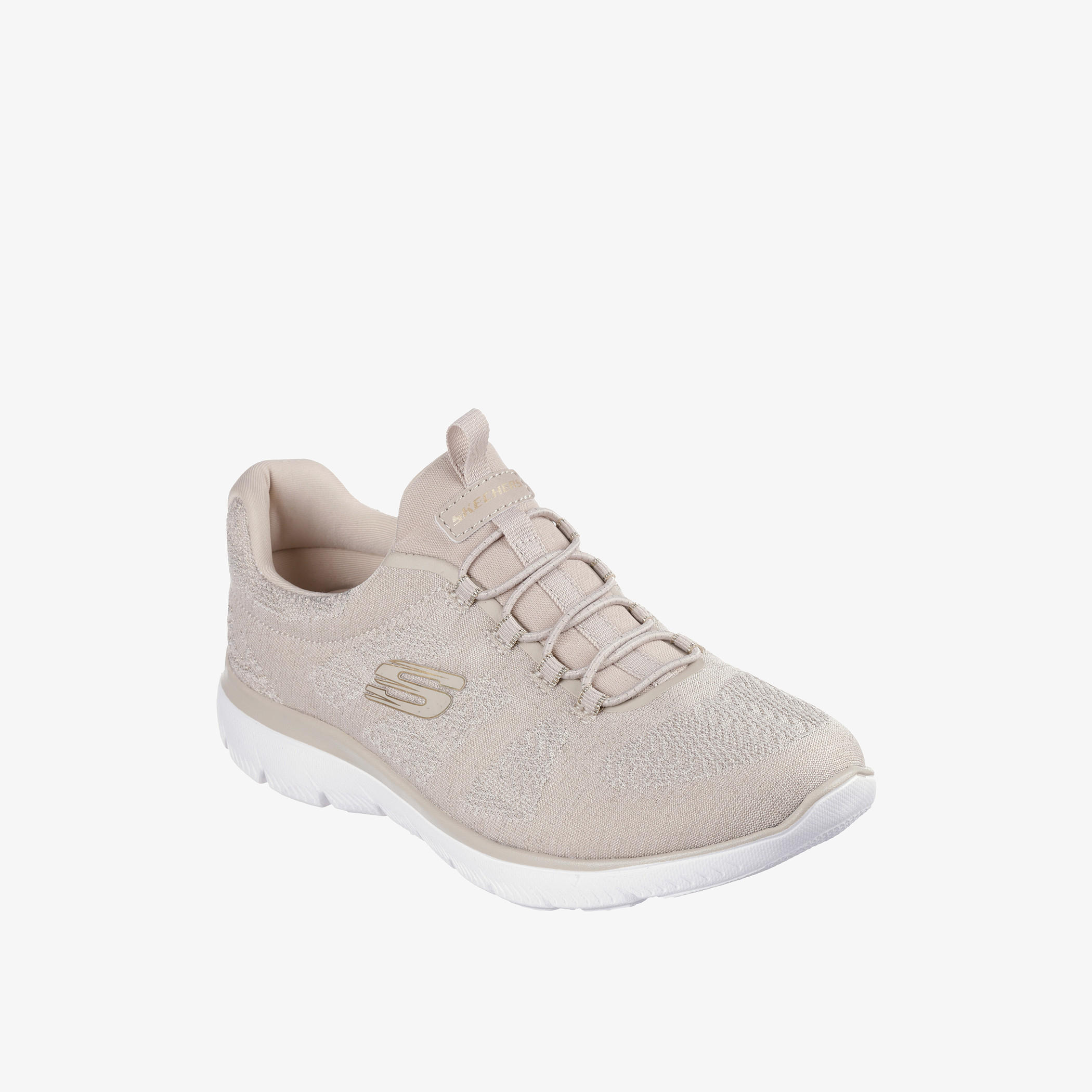 Skechers Women's Textured Sports Shoes with Lace-Up Closure - SUMMITS-women-shoes-sneakers-image-1