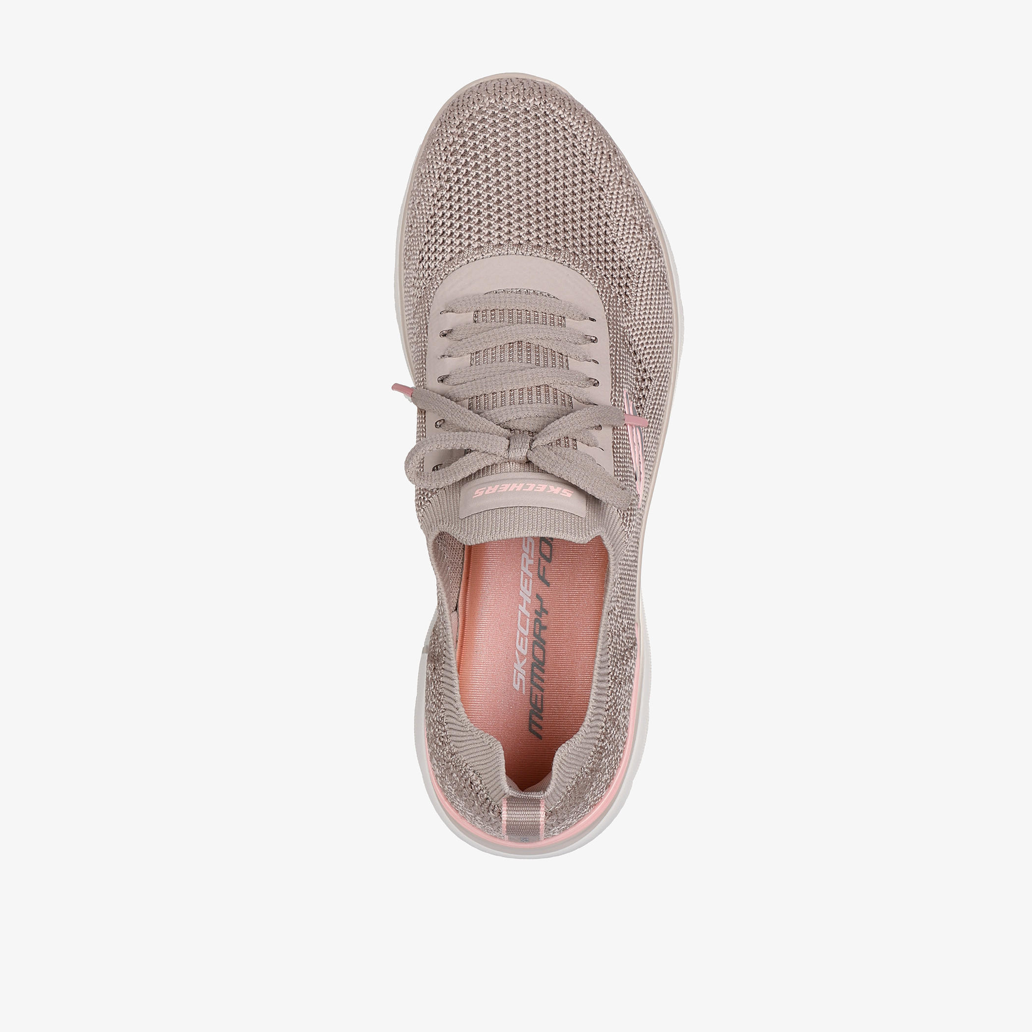 حذاء رياضي بارز الملمس برباط إغلاق للنساء من سكيتشرز - 150122-TPPK-women-shoes-sneakers-image-2