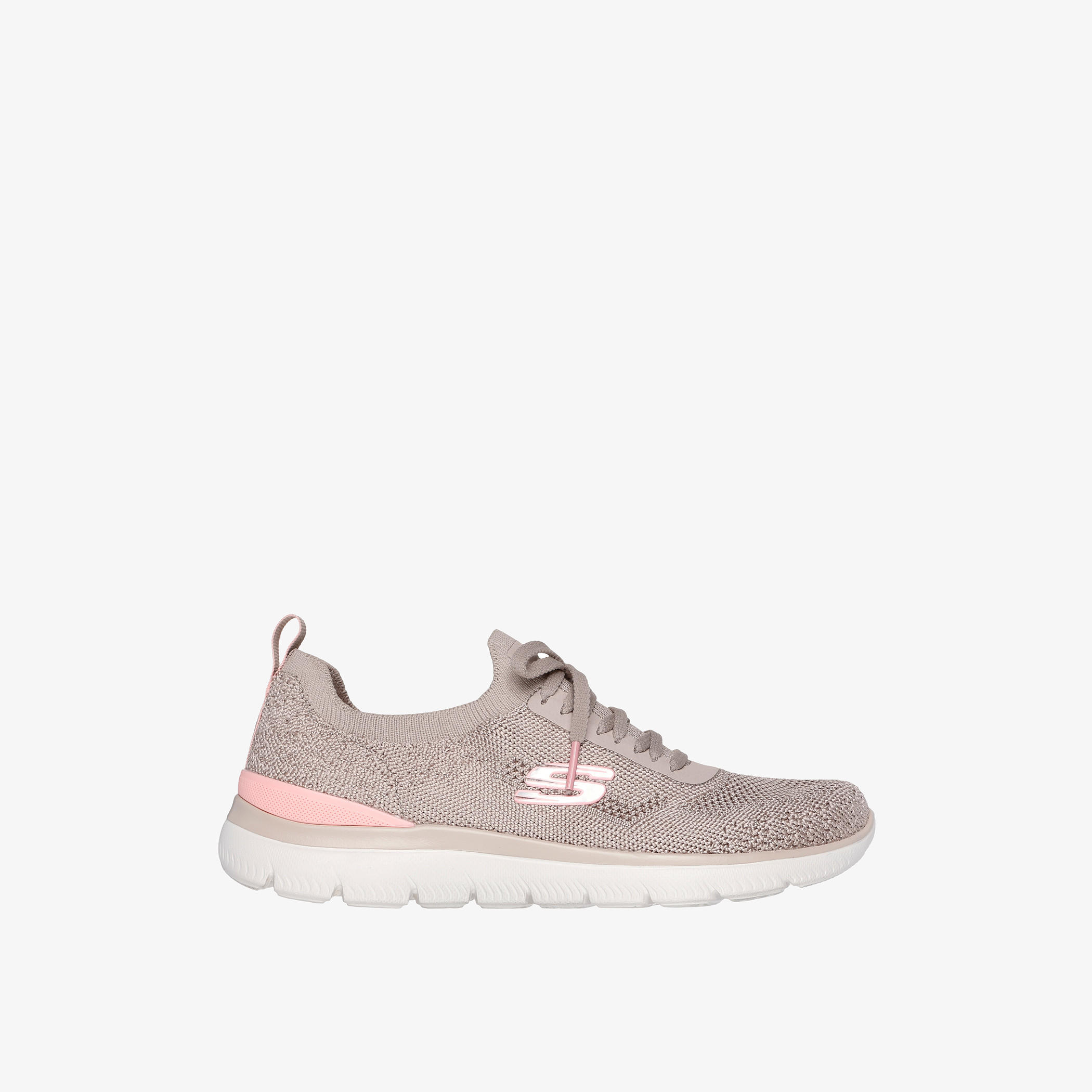 حذاء رياضي بارز الملمس برباط إغلاق للنساء من سكيتشرز - 150122-TPPK-women-shoes-sneakers-image-5