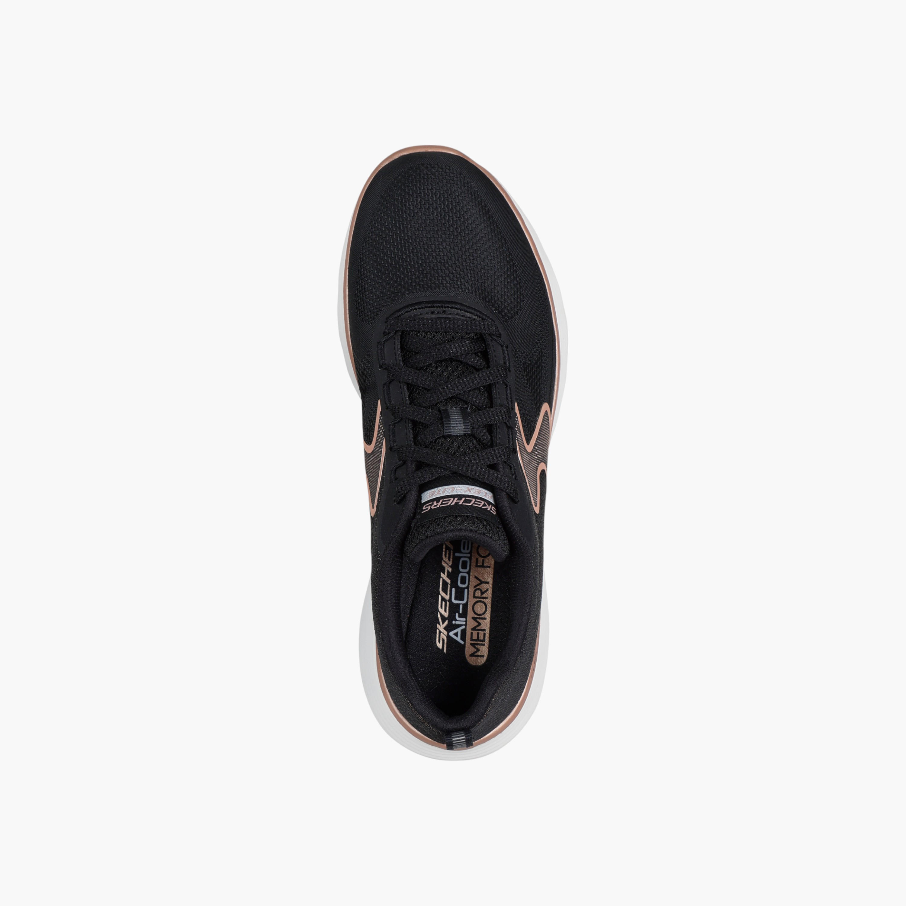 حذاء رياضي فليكس أبيل 5.0 برباط للنساء من سكتشرز - 150215-BKRG-women-shoes-sneakers-image-3