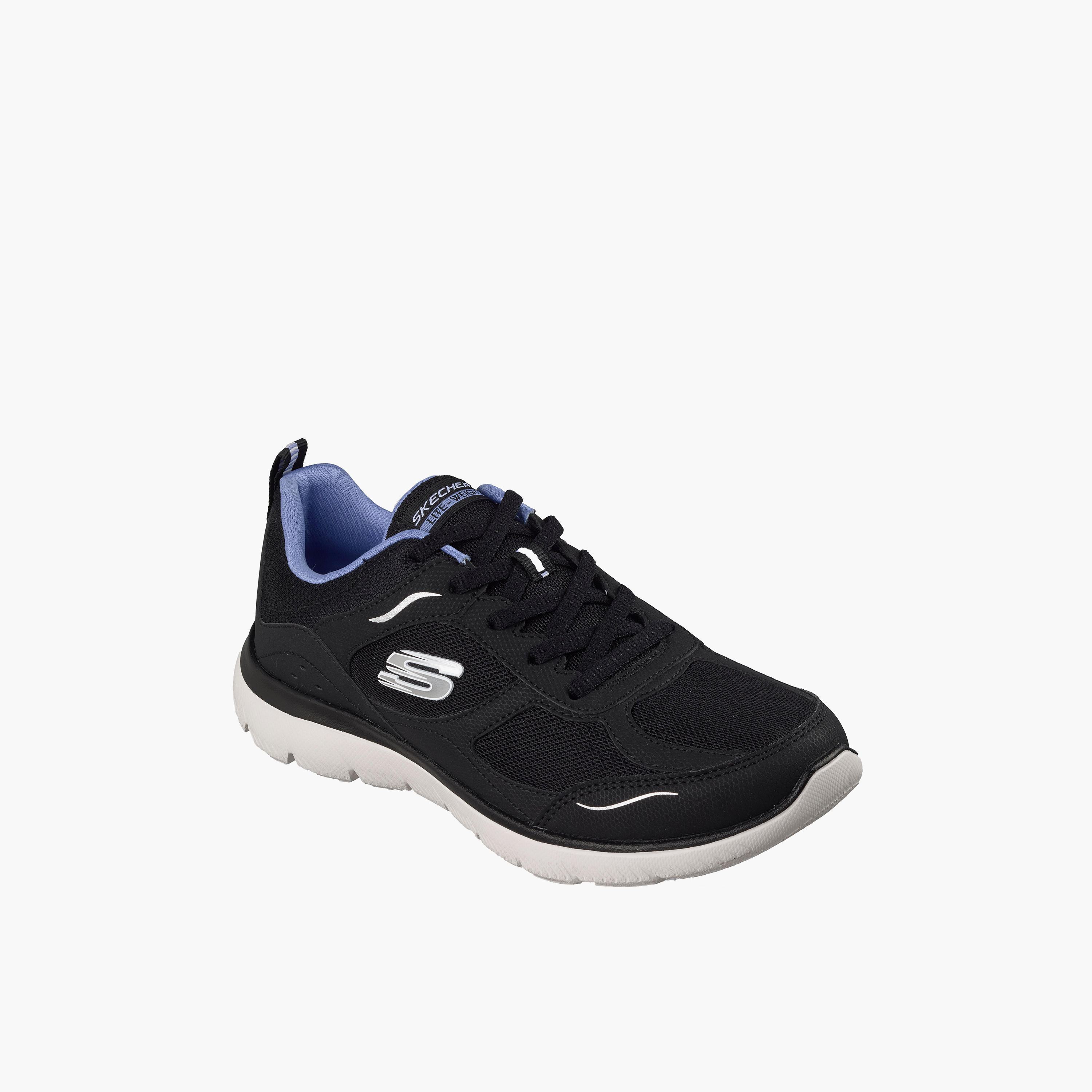 Skechers Women SUMMITS Lace-Up Ankle Sneakers-women-shoes-sneakers-image-1