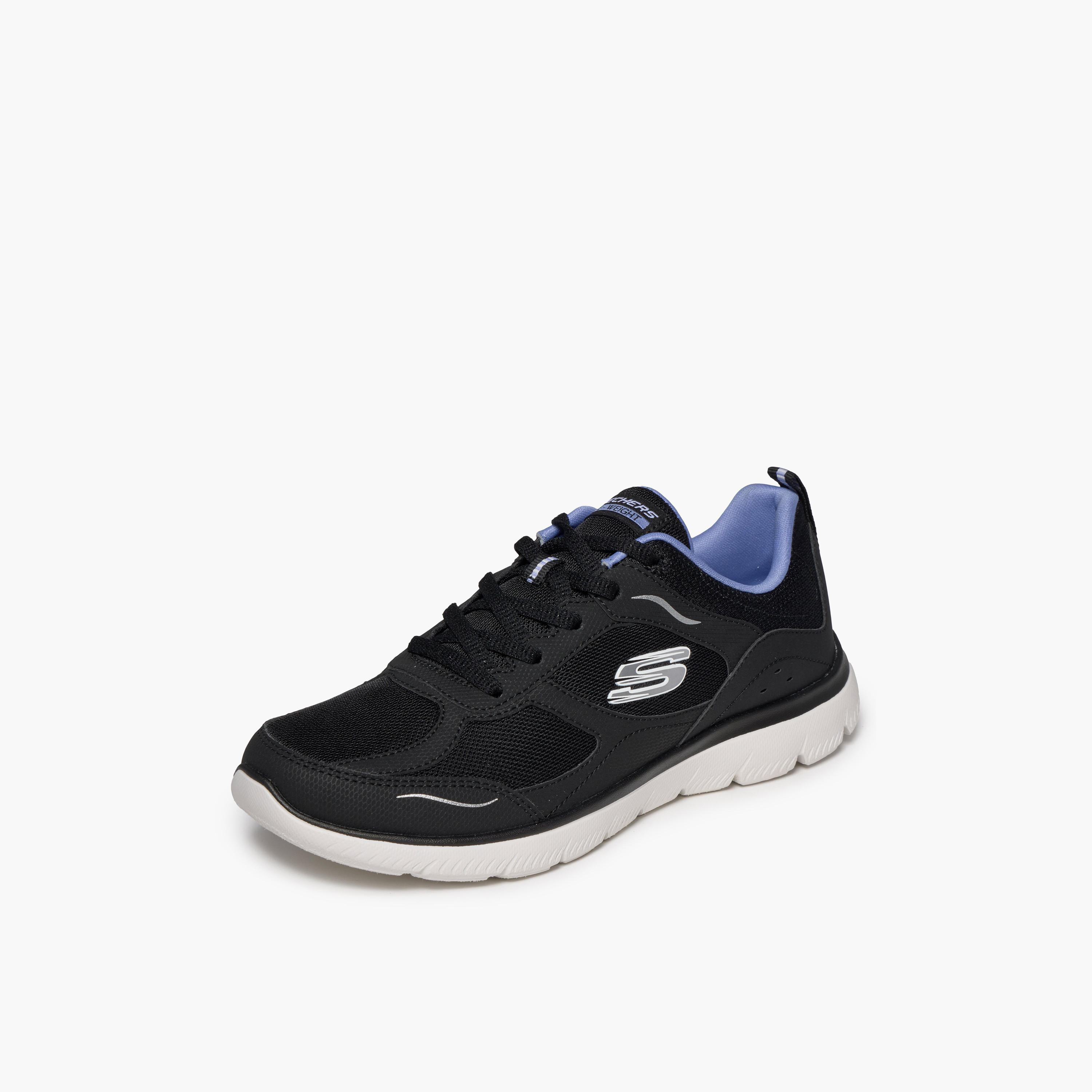 Skechers Women SUMMITS Lace-Up Ankle Sneakers-women-shoes-sneakers-image-4