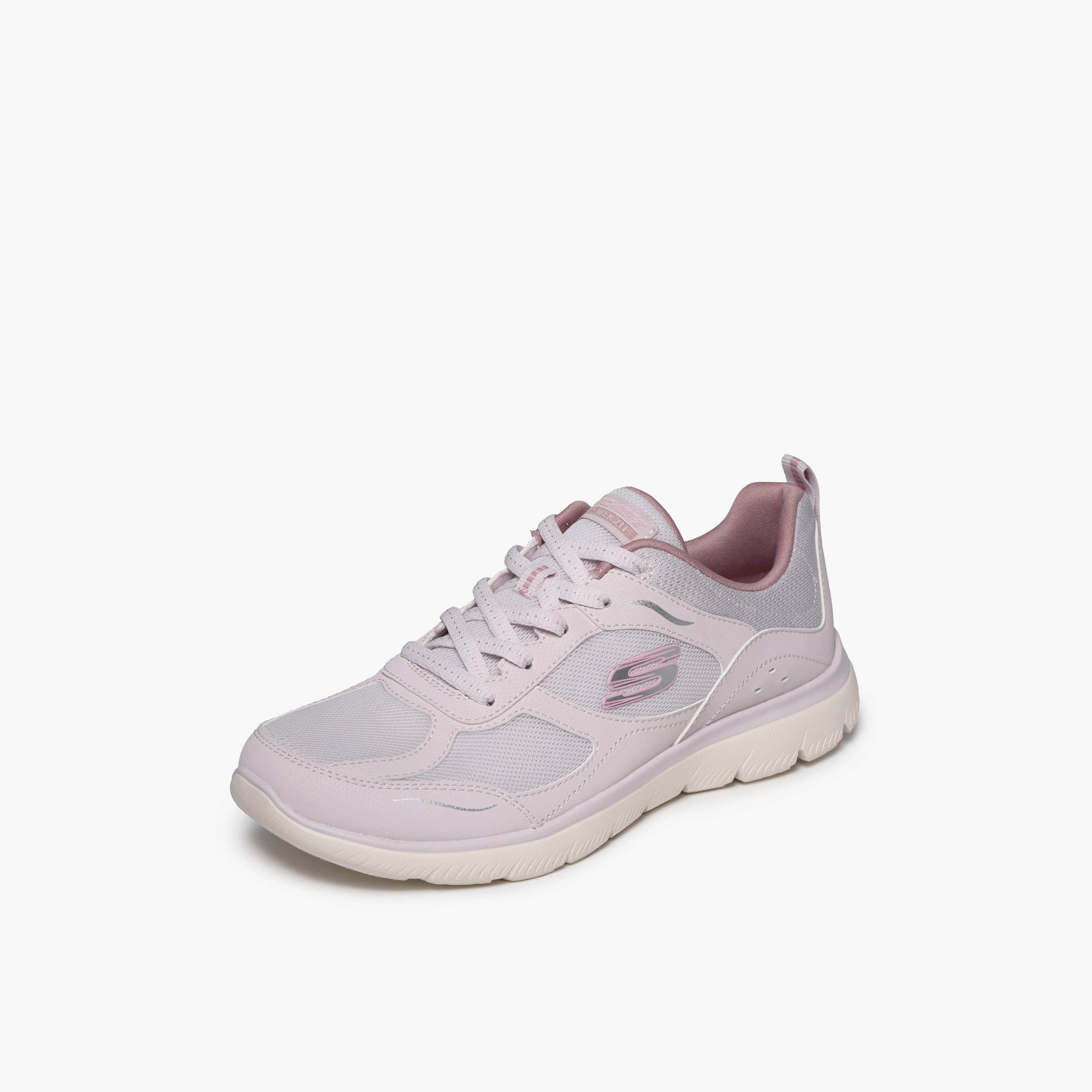 Skechers Women SUMMITS Lace-Up Ankle Sneakers-women-shoes-sneakers-image-4