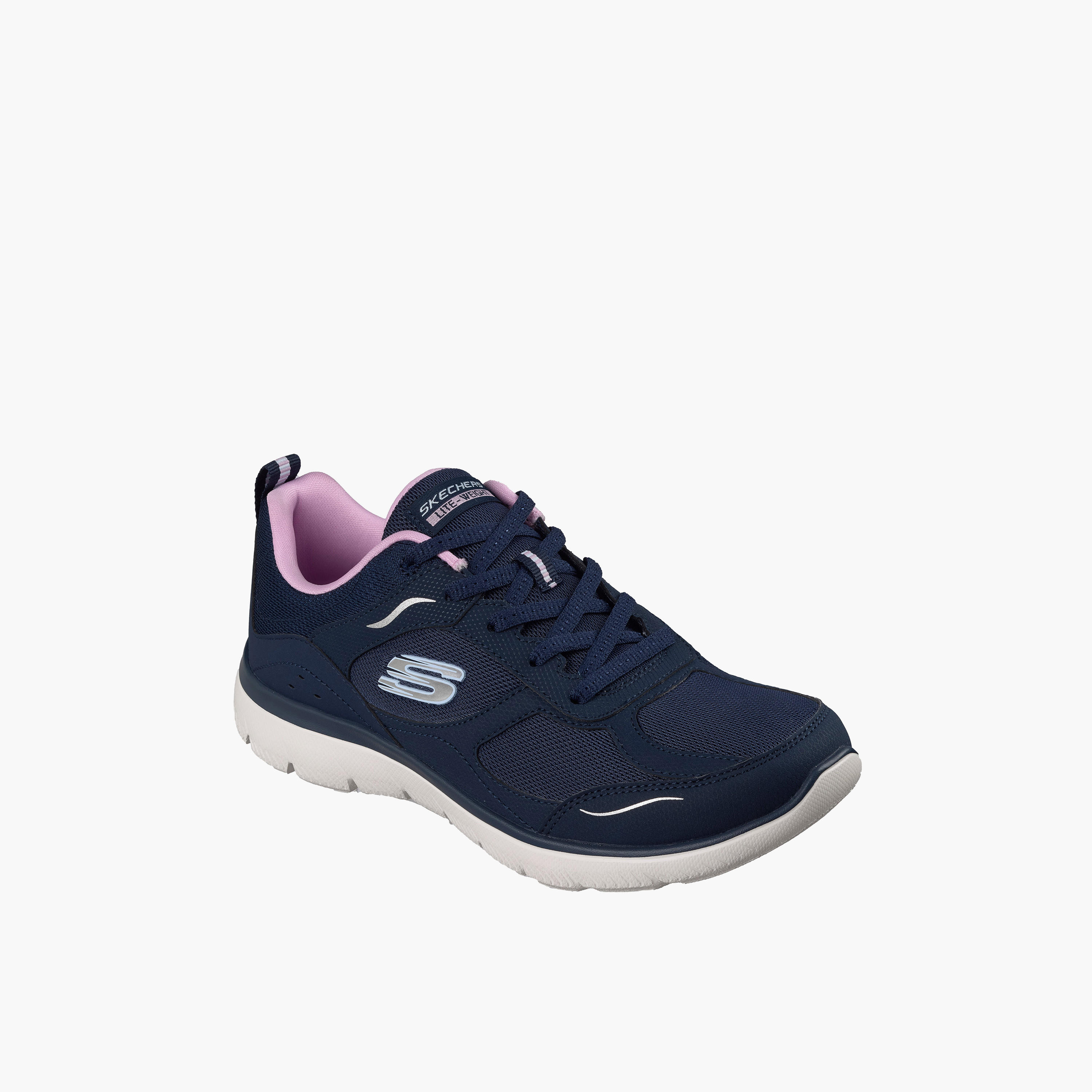 Skechers Women SUMMITS Lace-Up Ankle Sneakers-women-shoes-sneakers-image-1
