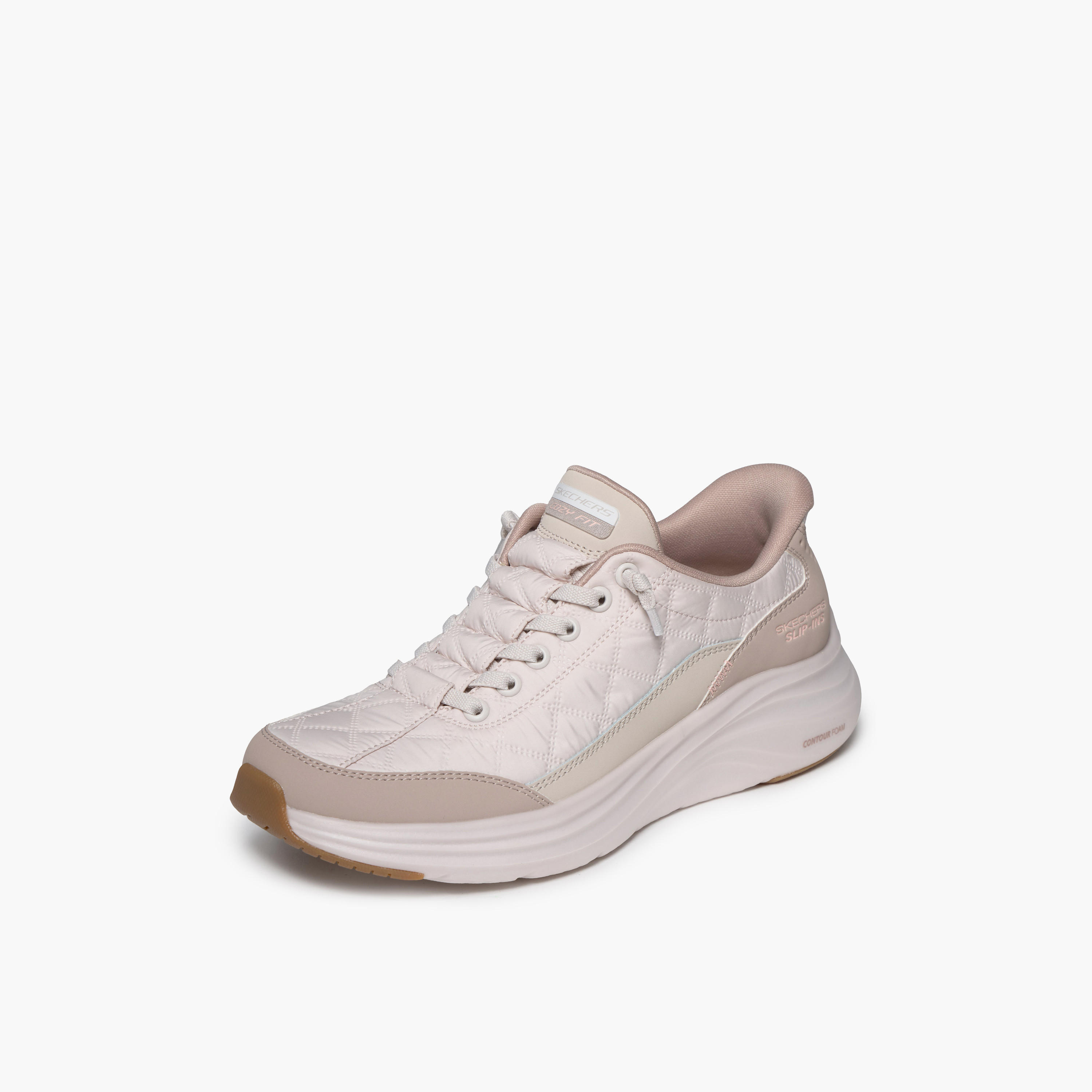 Skechers Women CONTOUR FOAM Slip-On Ankle Sneakers-women-shoes-sneakers-image-4