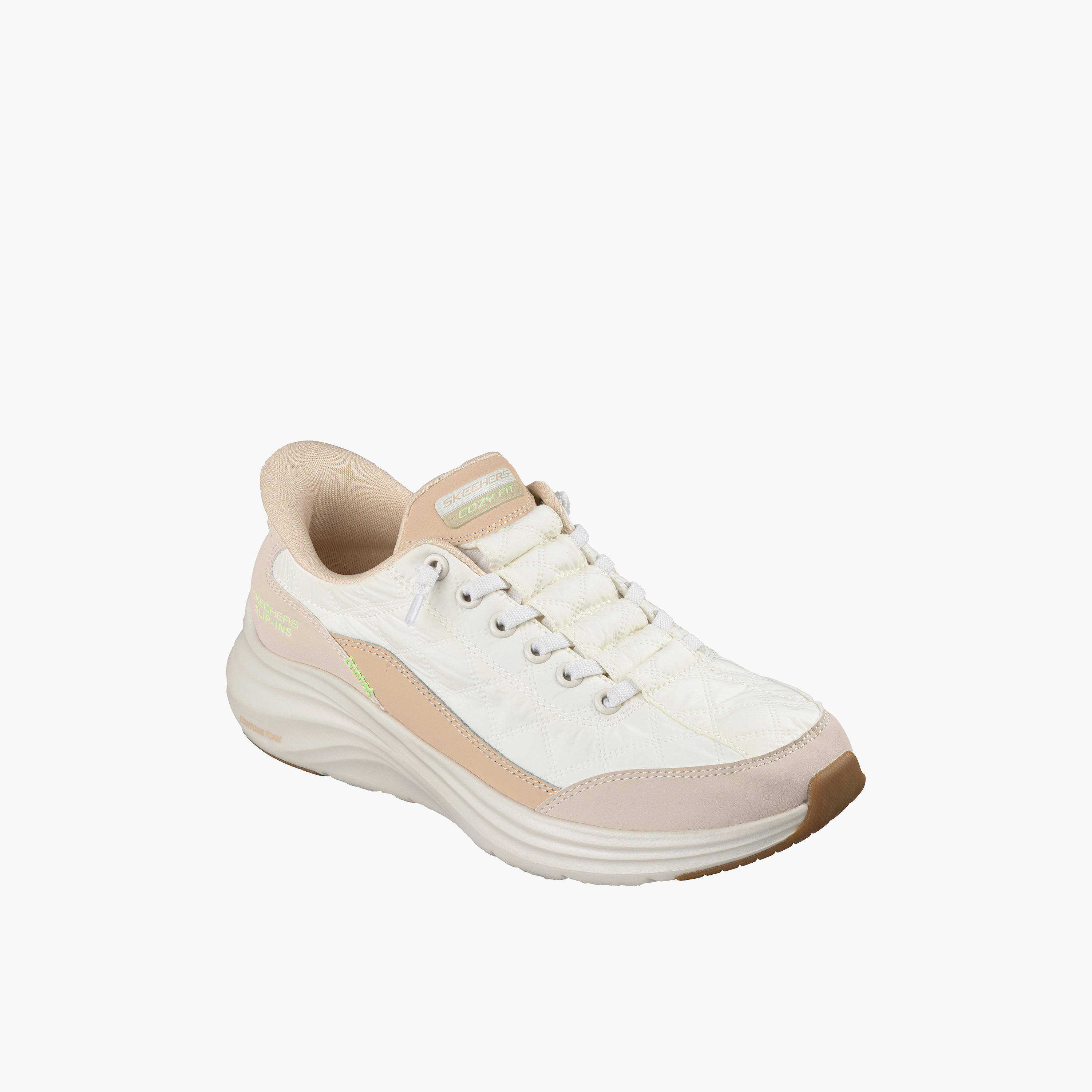 Skechers Women CONTOUR FOAM Slip-On Ankle Sneakers-women-shoes-sneakers-image-1