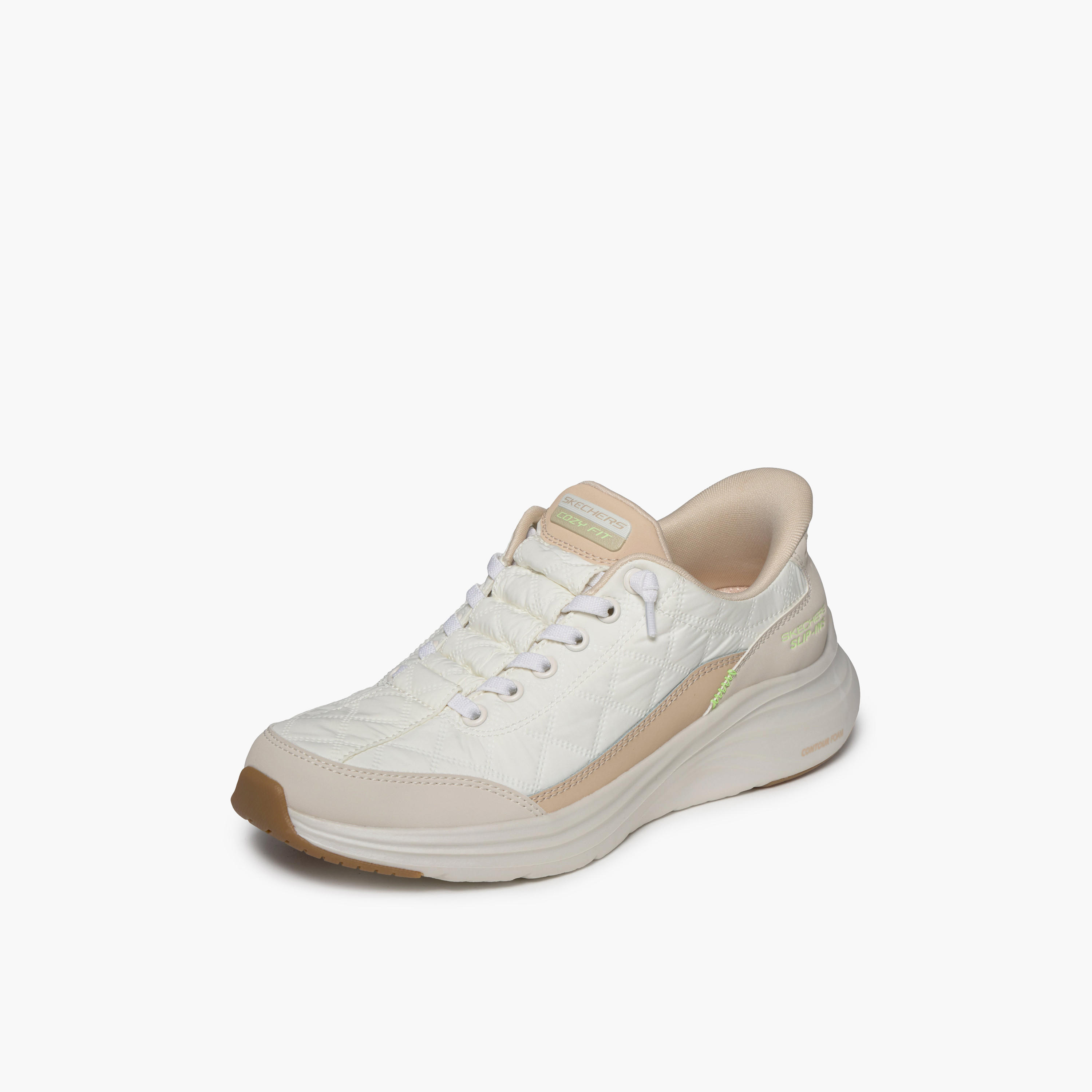 Skechers Women CONTOUR FOAM Slip-On Ankle Sneakers-women-shoes-sneakers-image-4
