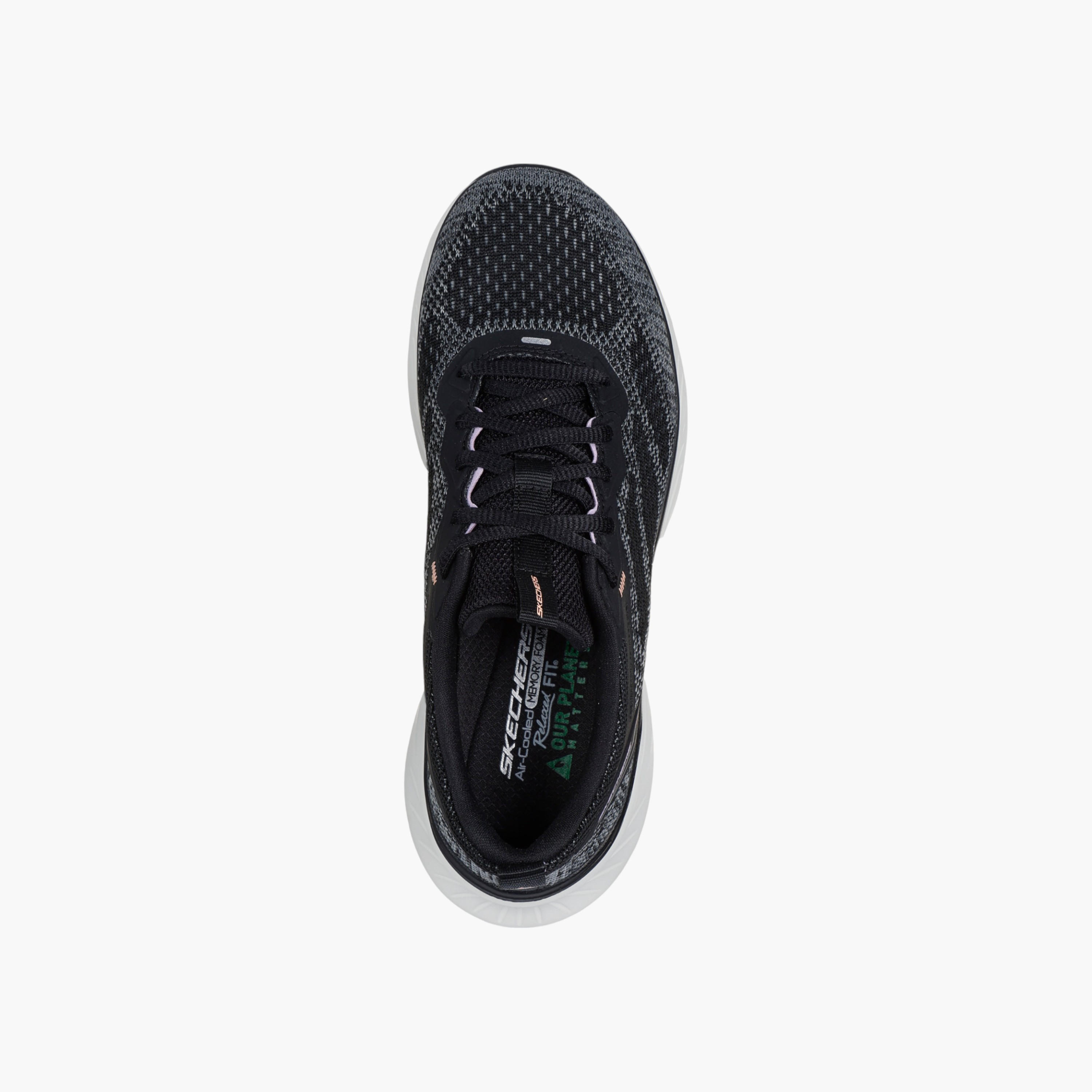 Skechers Women's EDGERIDE Lace-Up Sports Shoes - 150471-BKLV-women-shoes-sneakers-image-3