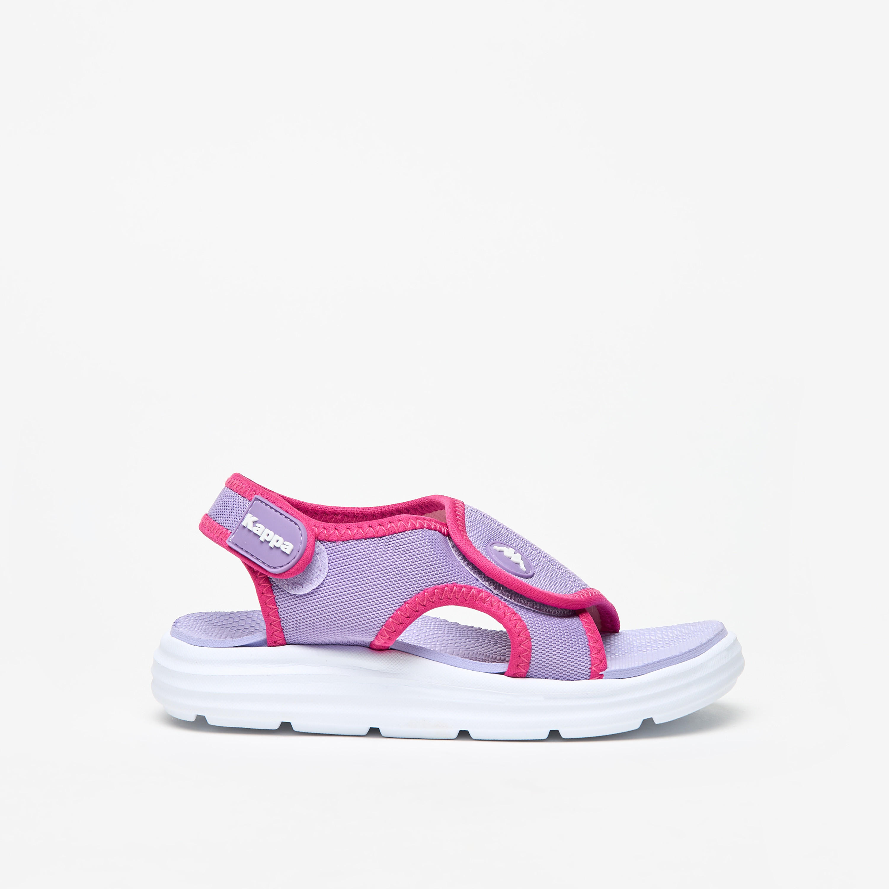 صندل خفيف الوزن قوالب ملونة بشريط إغلاق لاصق للبنات من كابا-girls-shoes-sandals-image-8