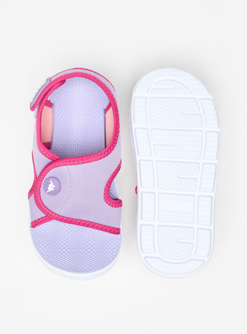 صندل خفيف الوزن قوالب ملونة بشريط إغلاق لاصق للبنات من كابا-girls-shoes-sandals-image-4