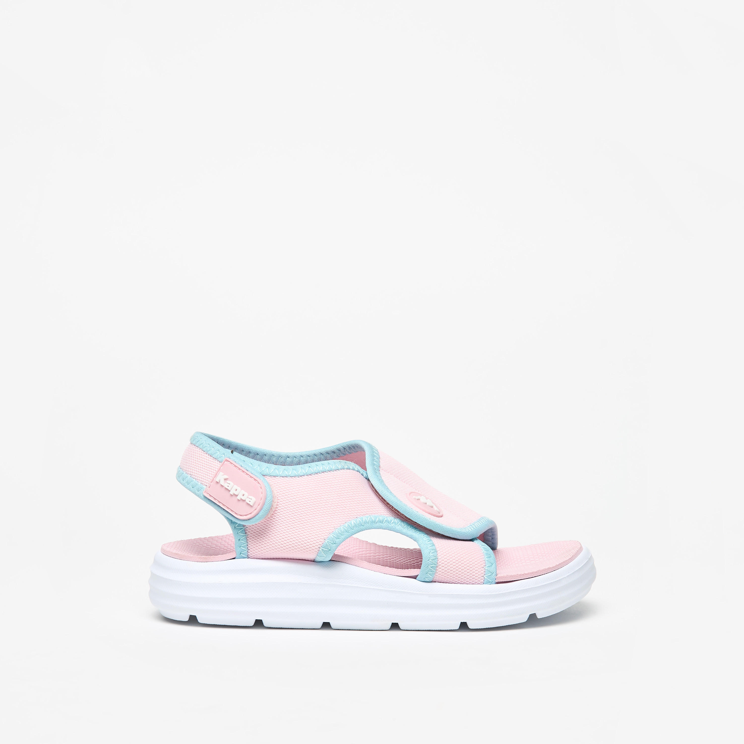 صندل خفيف الوزن قوالب ملونة بشريط إغلاق لاصق للبنات من كابا-girls-shoes-sandals-image-3