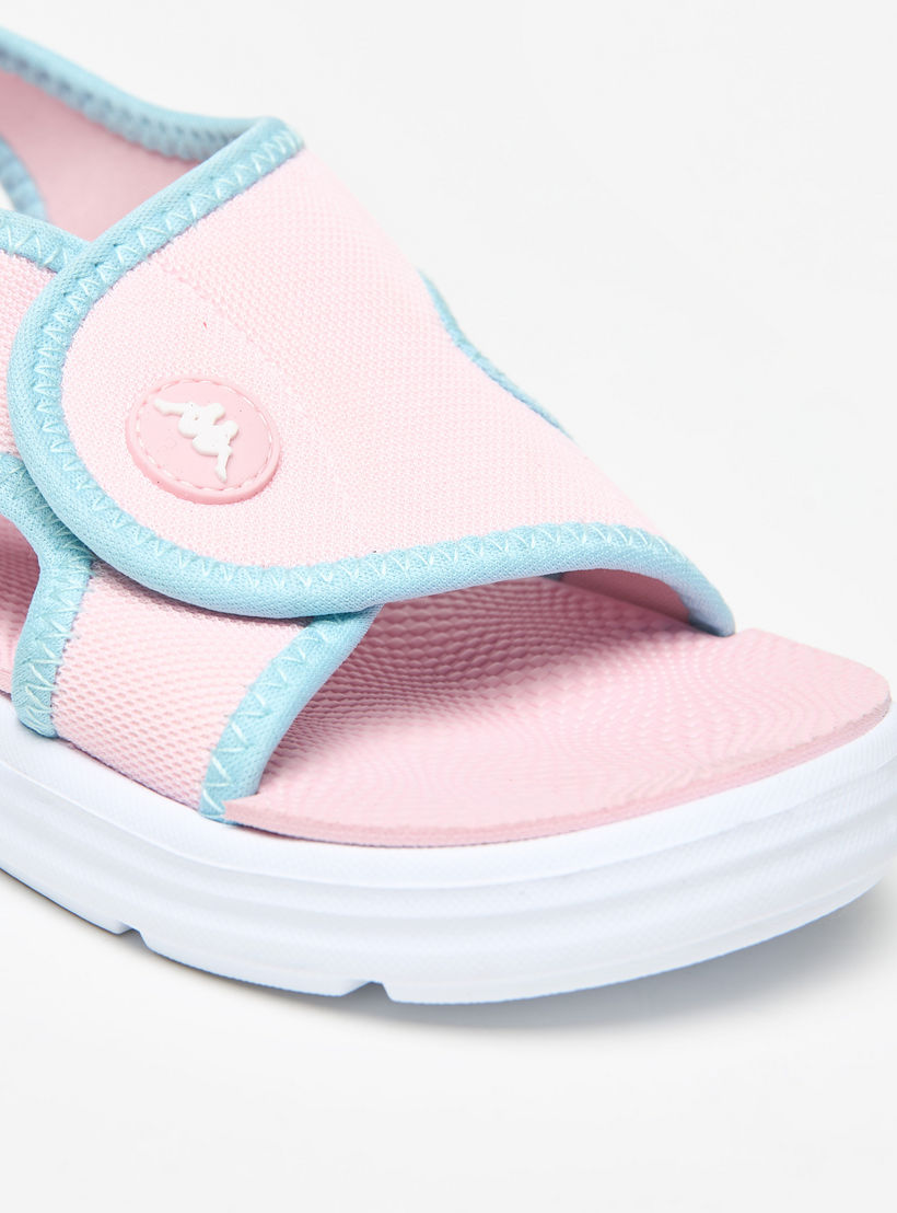 صندل خفيف الوزن قوالب ملونة بشريط إغلاق لاصق للبنات من كابا-girls-shoes-sandals-image-4