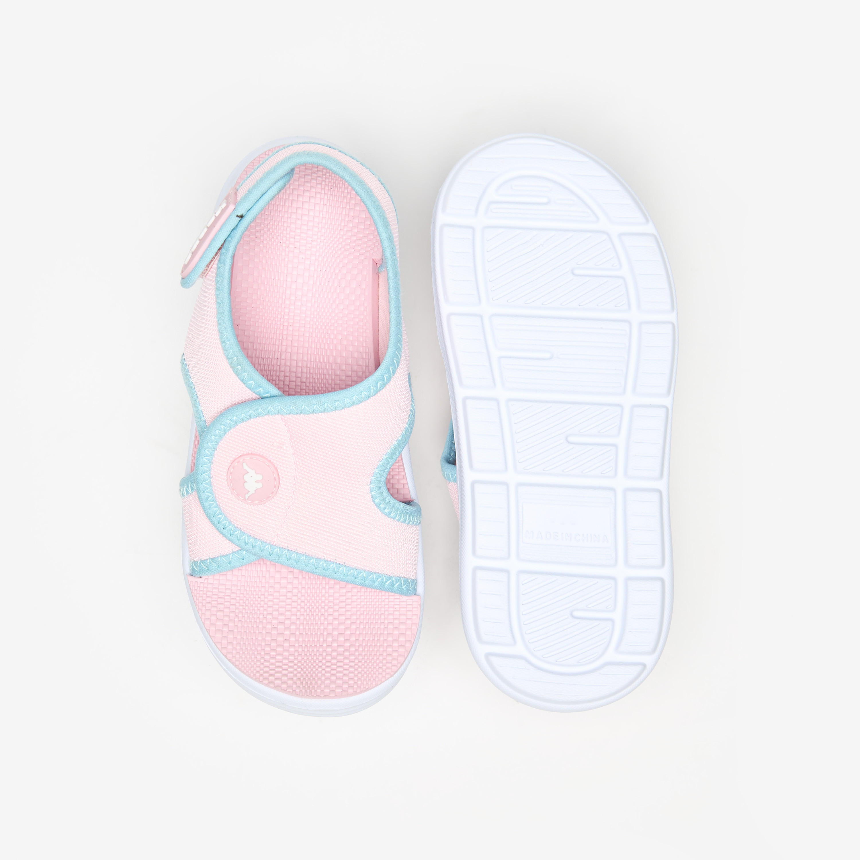 صندل خفيف الوزن قوالب ملونة بشريط إغلاق لاصق للبنات من كابا-girls-shoes-sandals-image-5
