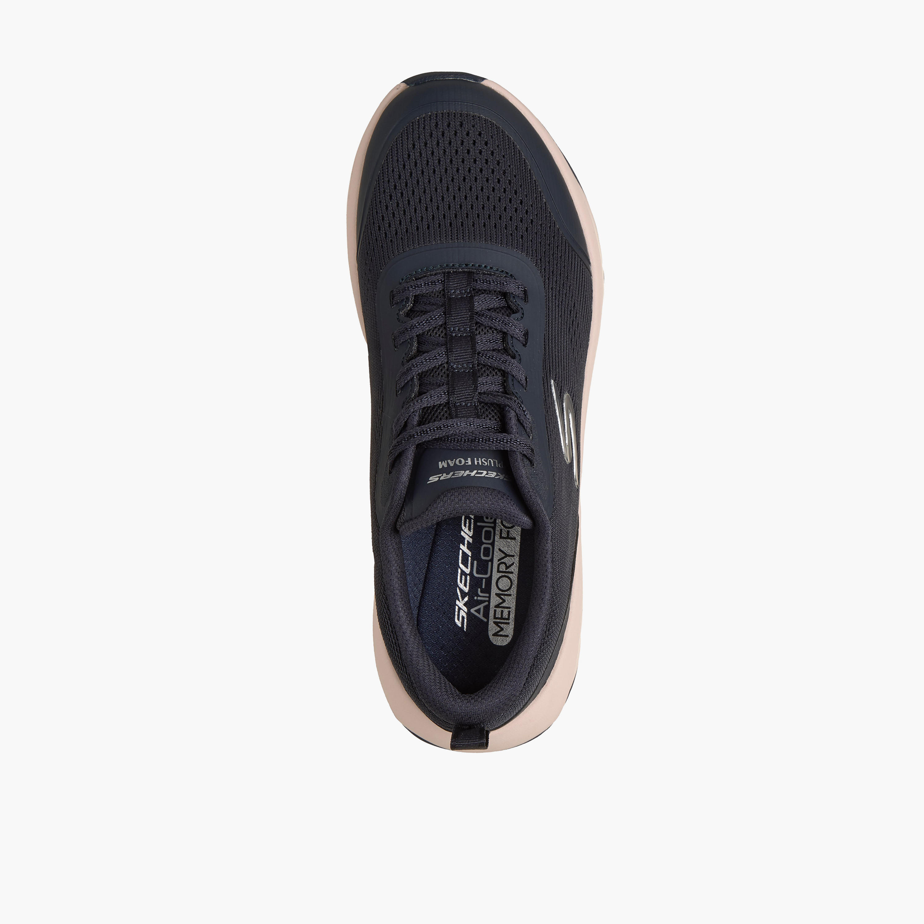 Skechers Women PLUSH FOAM Lace-Up Sports Shoes - 150572-NVY-CP-women-shoes-sneakers-image-2