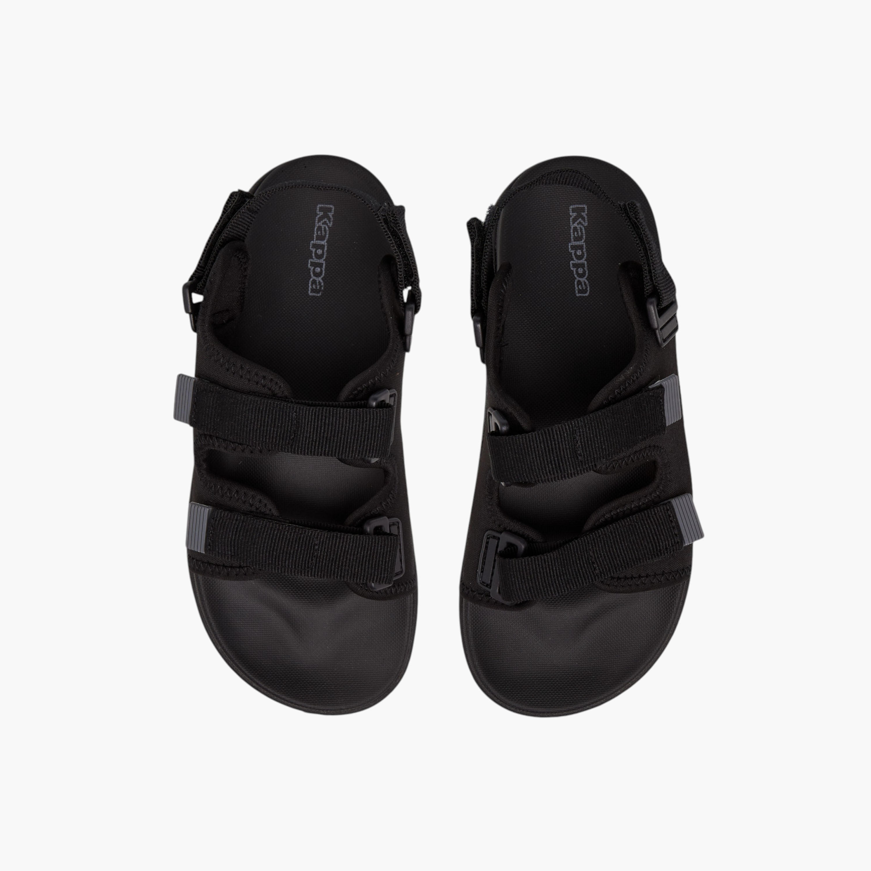 Kappa Boys' Textured Sandals with Hook and Loop Closure-boys-shoes-sandals-image-1