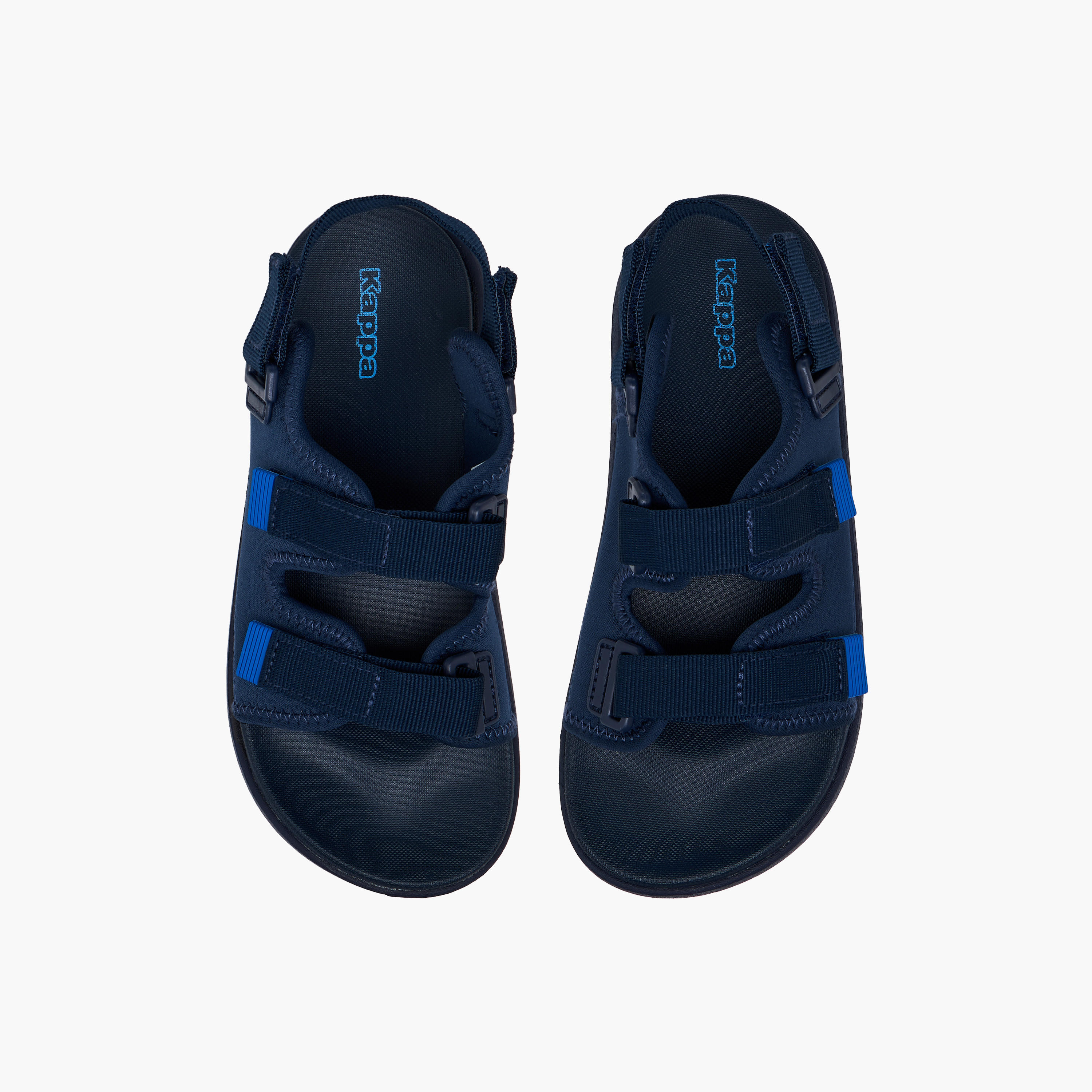 Kappa Boys' Textured Sandals with Hook and Loop Closure-boys-shoes-sandals-image-1