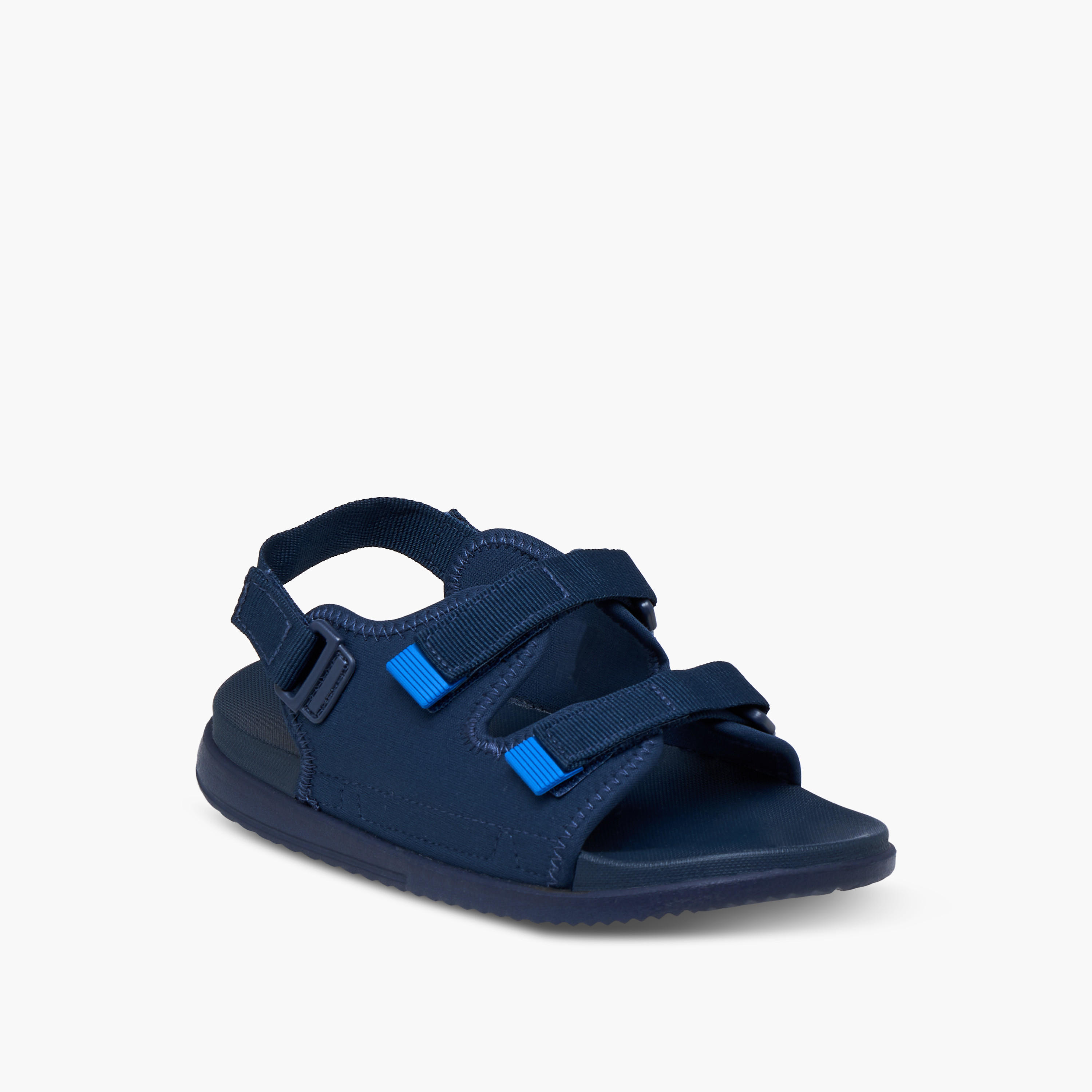 Kappa Boys' Textured Sandals with Hook and Loop Closure-boys-shoes-sandals-image-2