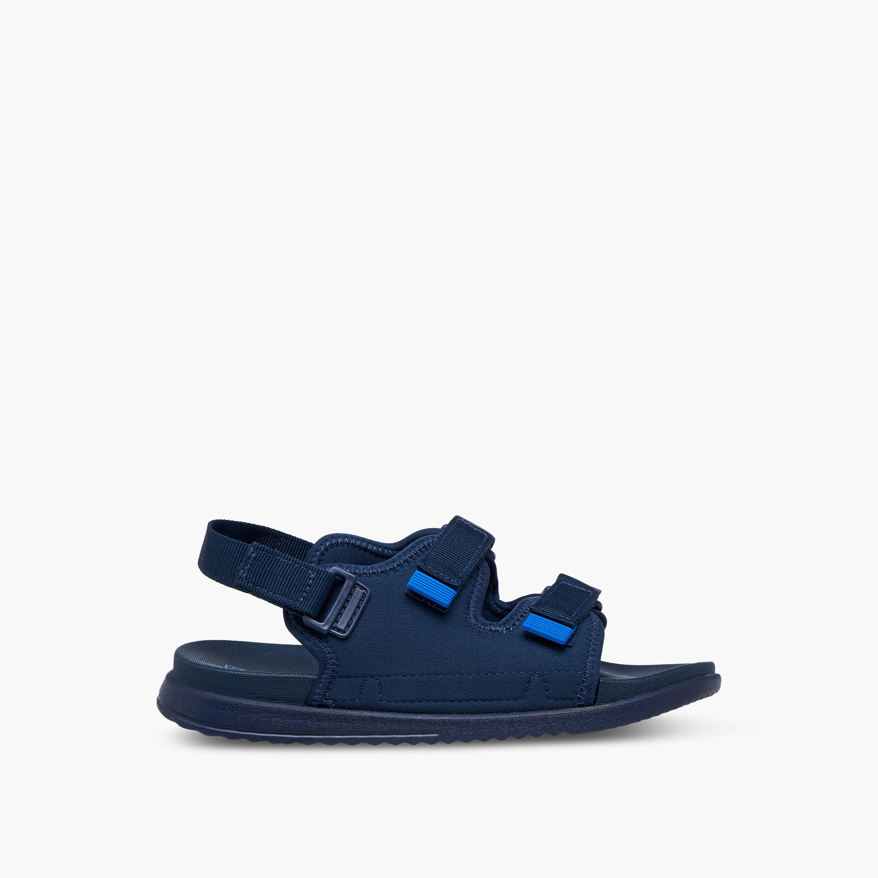 Kappa Boys' Textured Sandals with Hook and Loop Closure-boys-shoes-sandals-image-3