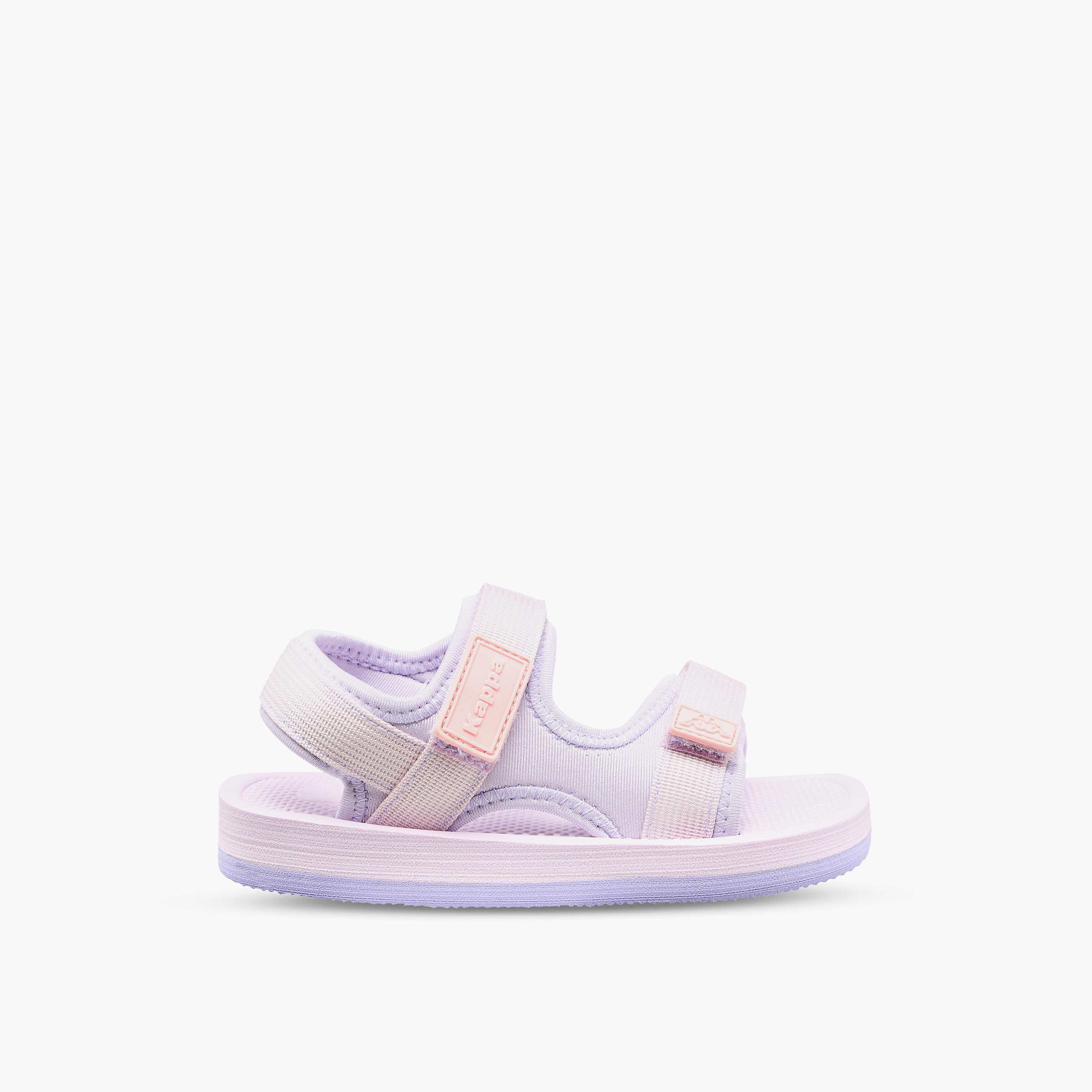 Kappa Sandals with Hook & Loop Closure, Logo Detail-baby-girls-shoes-sandals-image-2