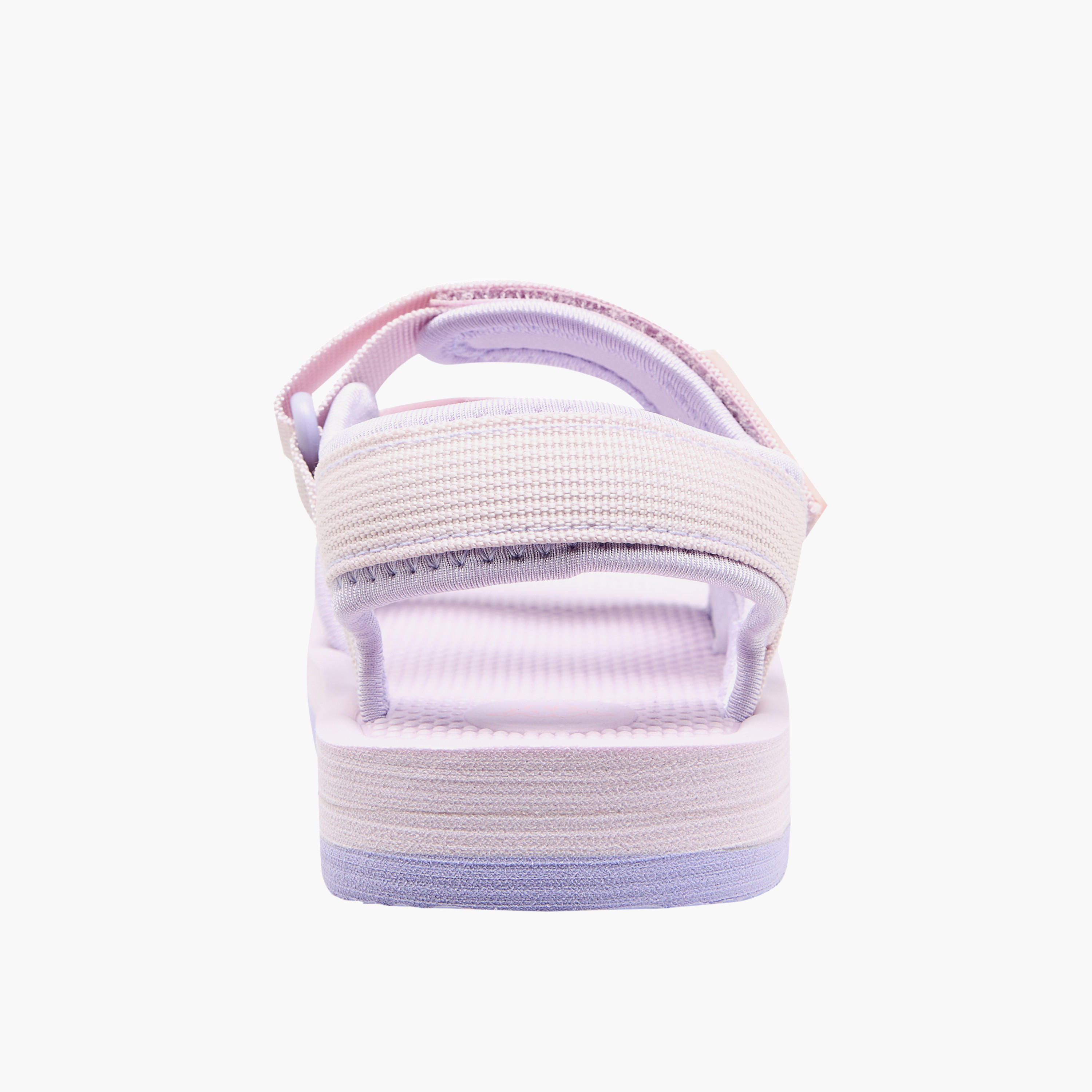 Kappa Sandals with Hook & Loop Closure, Logo Detail-baby-girls-shoes-sandals-image-4