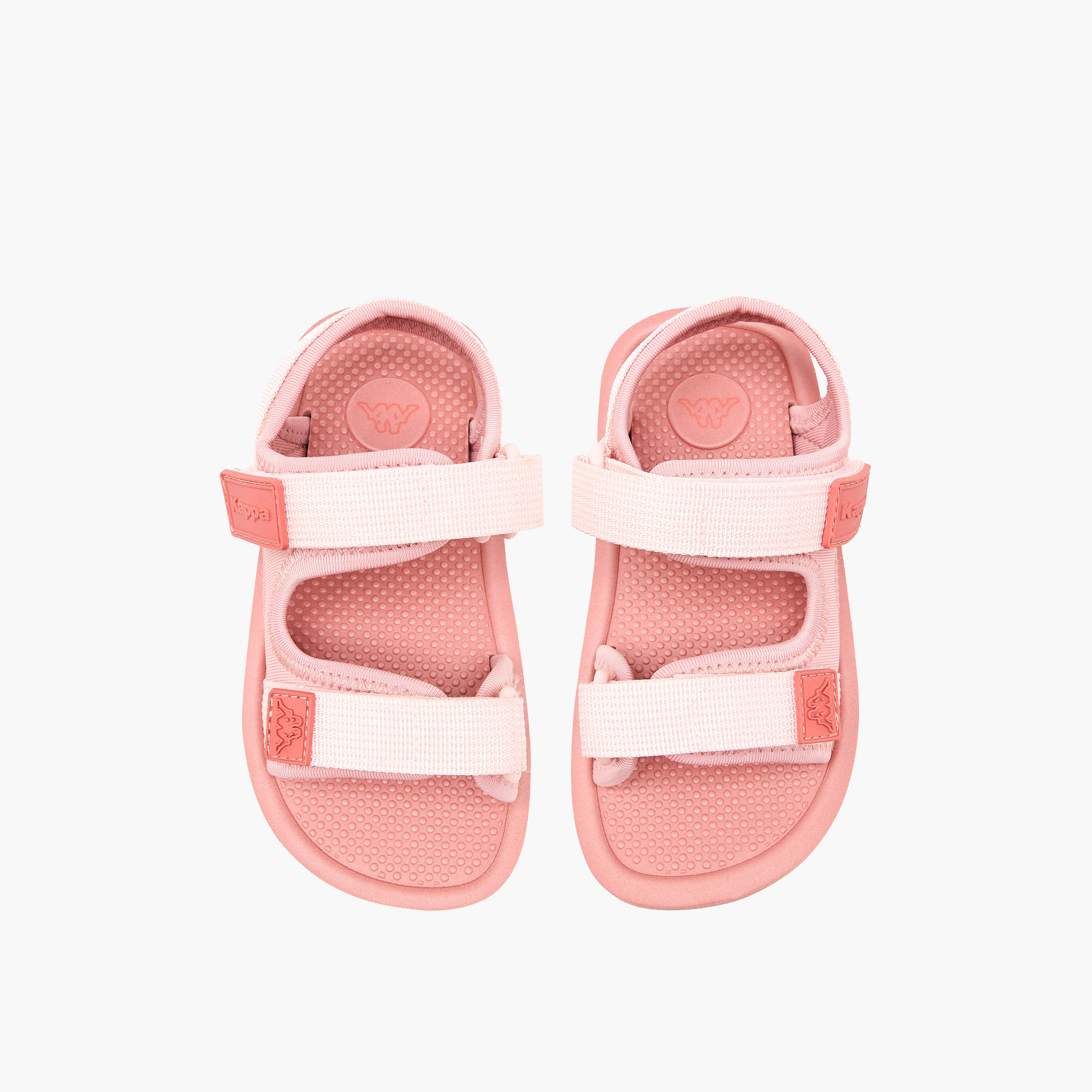 Kappa Sandals with Hook & Loop Closure, Logo Detail-baby-girls-shoes-sandals-image-1