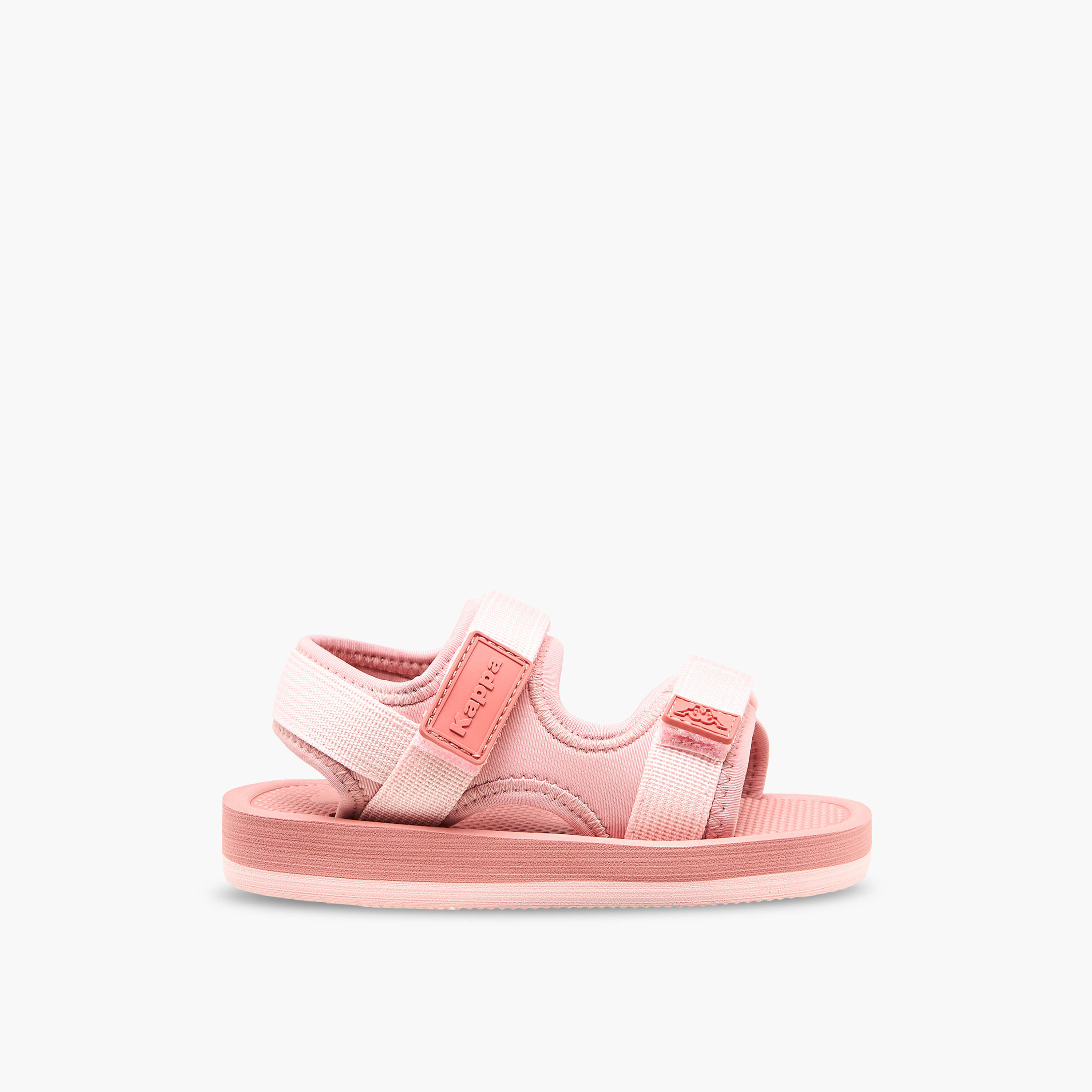 Kappa Sandals with Hook & Loop Closure, Logo Detail-baby-girls-shoes-sandals-image-2