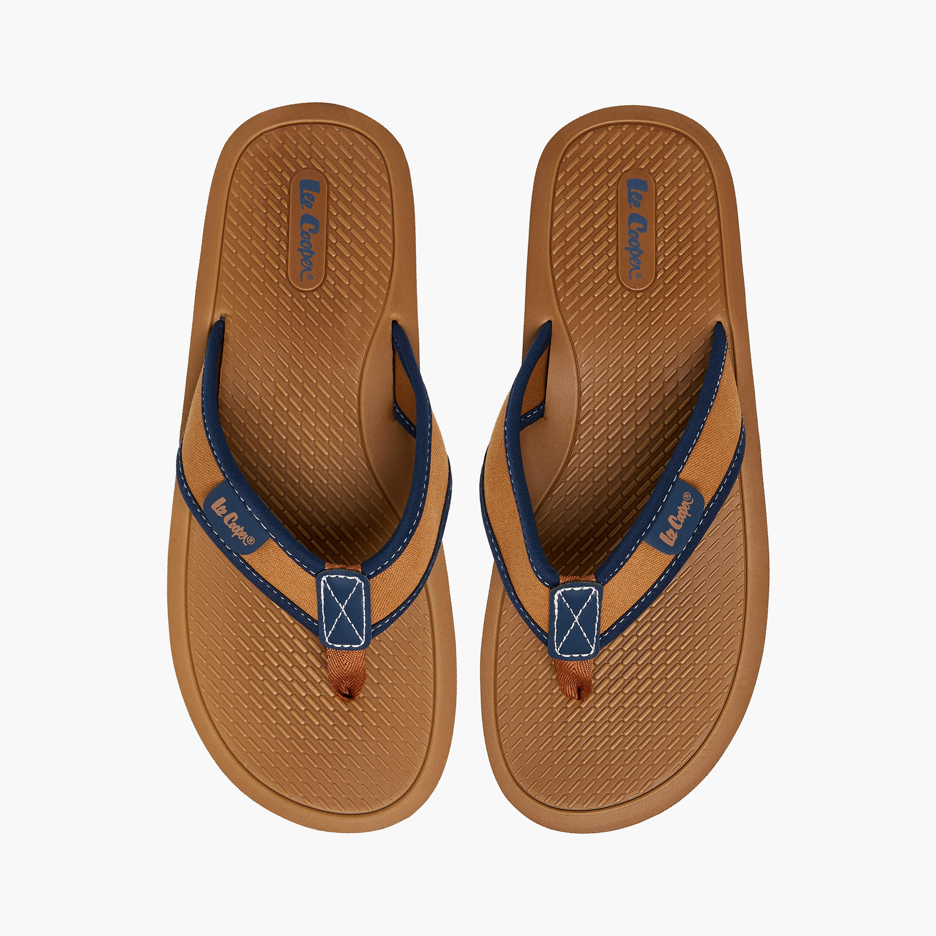 Lee Cooper Men's Textured Flip Flops-men-shoes-flipflopsandslides-image-1