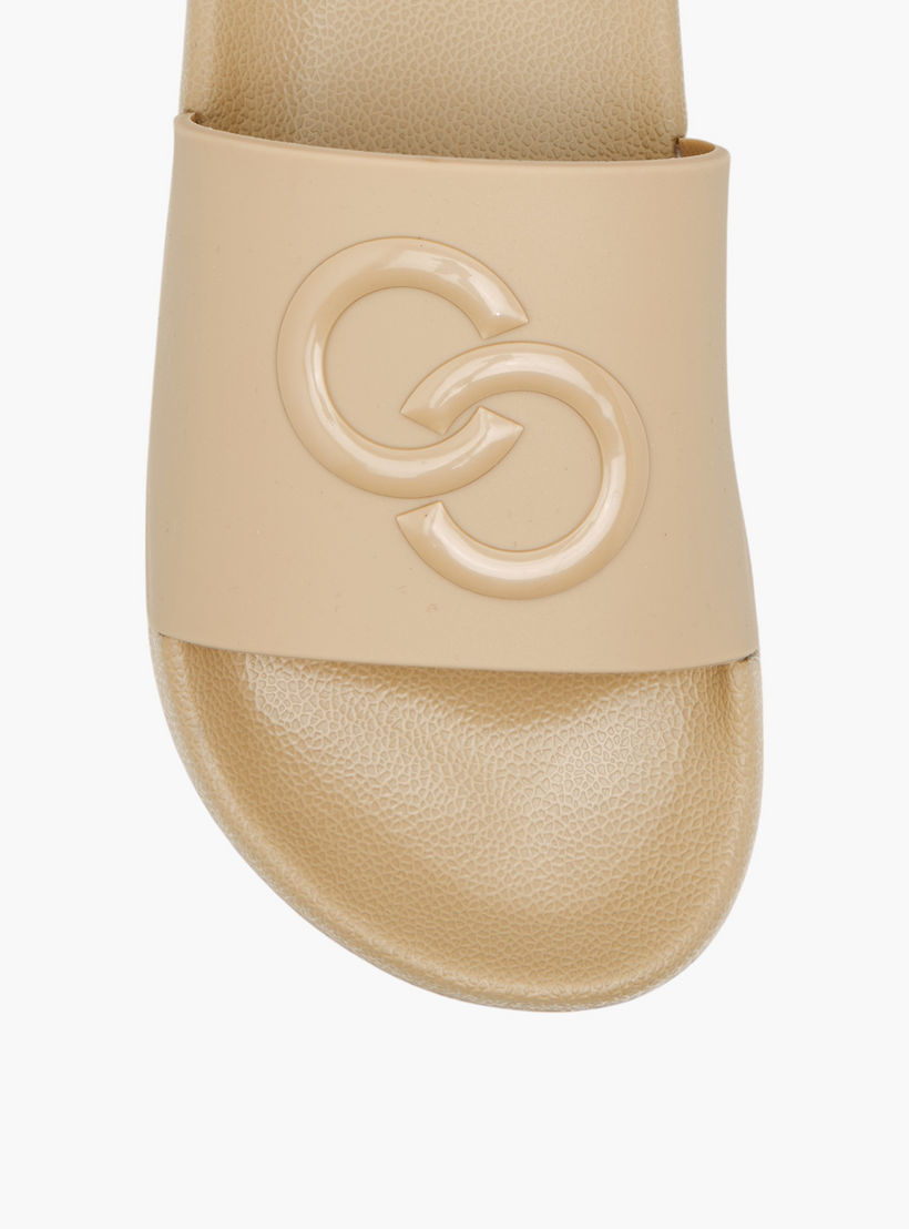 Celeste Women's Logo Embossed Slip-On Slides-women-shoes-flipflopsandslides-image-3