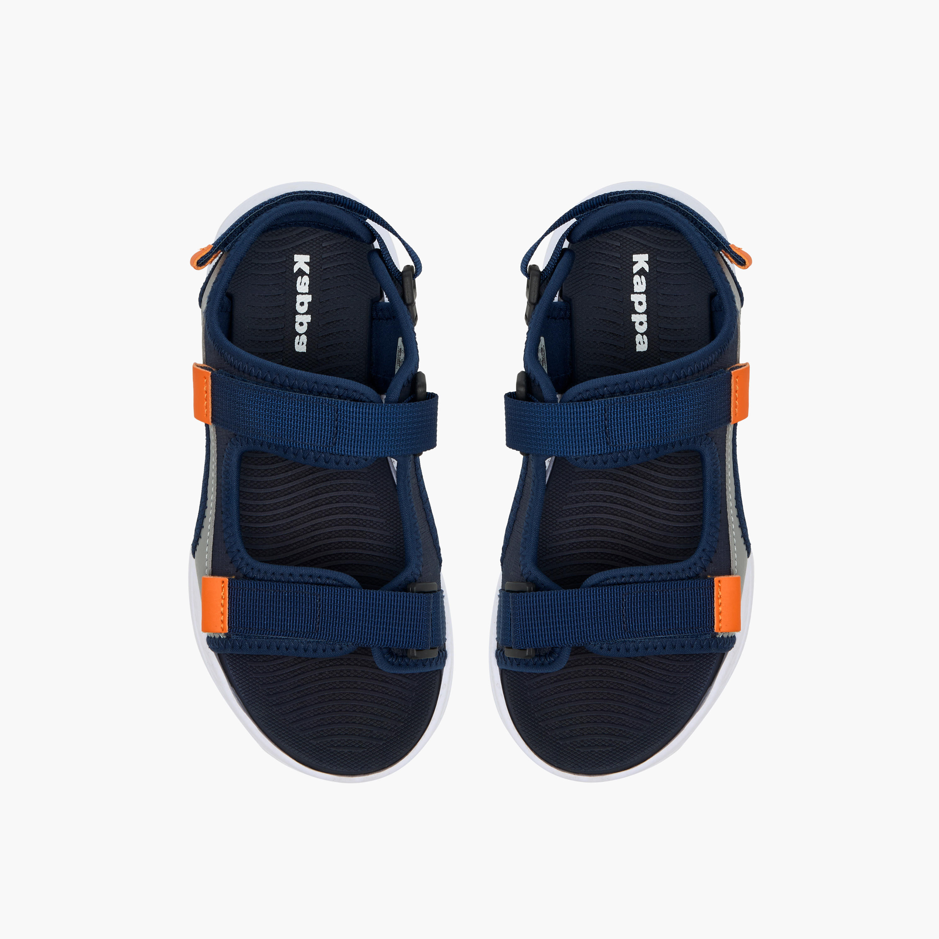 Kappa Boys Colourblock Hook & Loop Sandals-boys-shoes-sandals-image-1