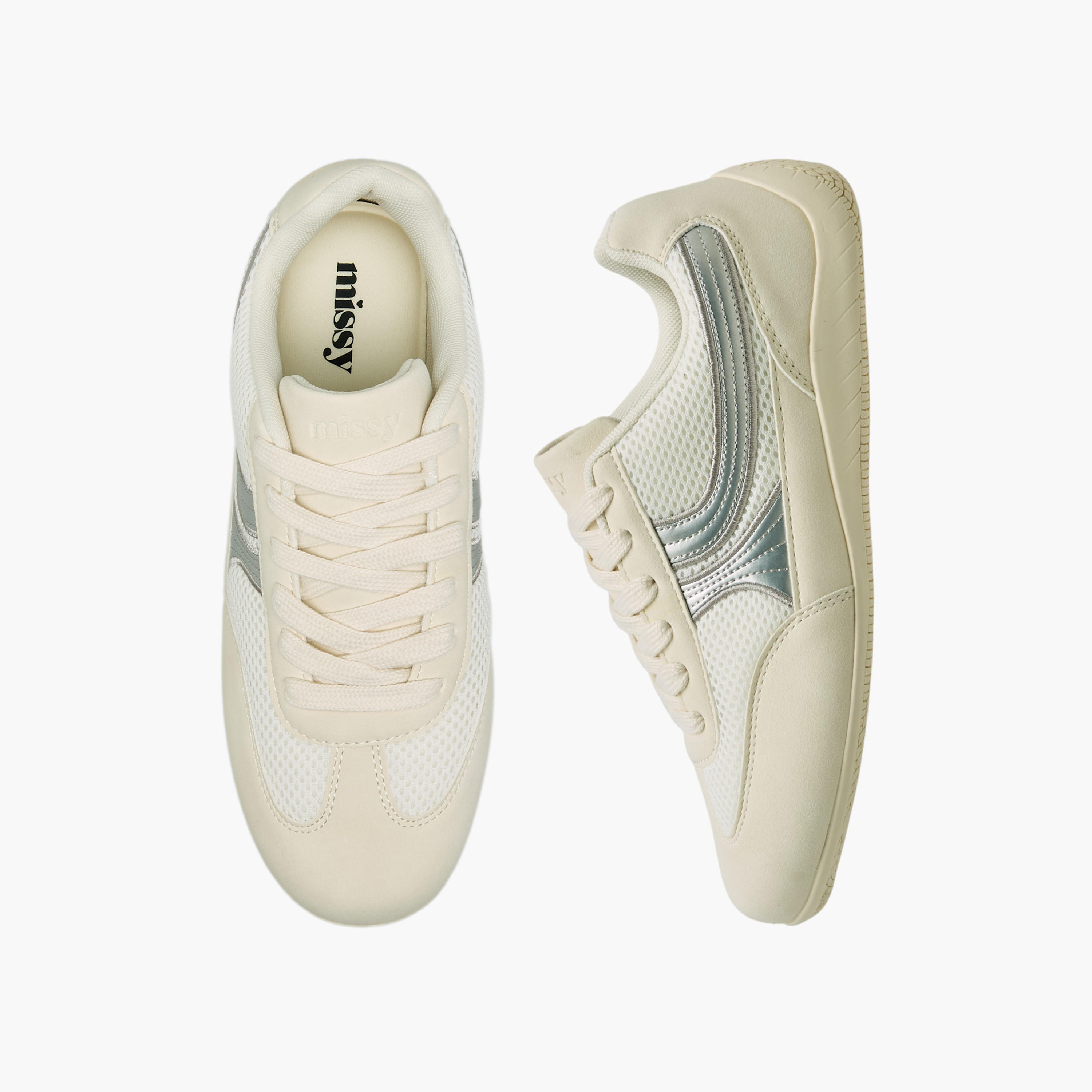 حذاء سنيكرز برباط للنساء من ميسي-women-shoes-sneakers-image-1