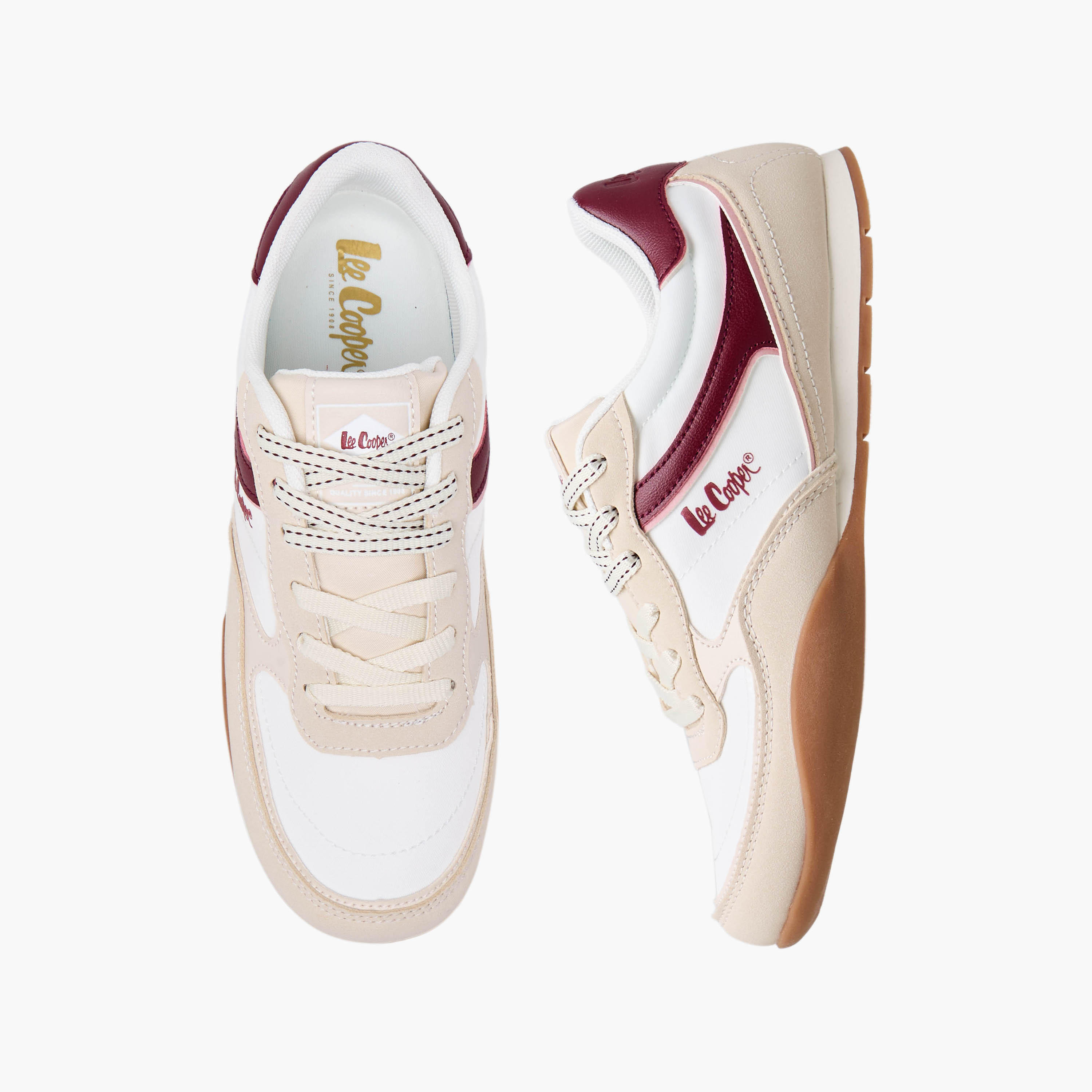 حذاء سنيكرز برباط إغلاق للنساء من لي كوبر-women-shoes-sneakers-image-1