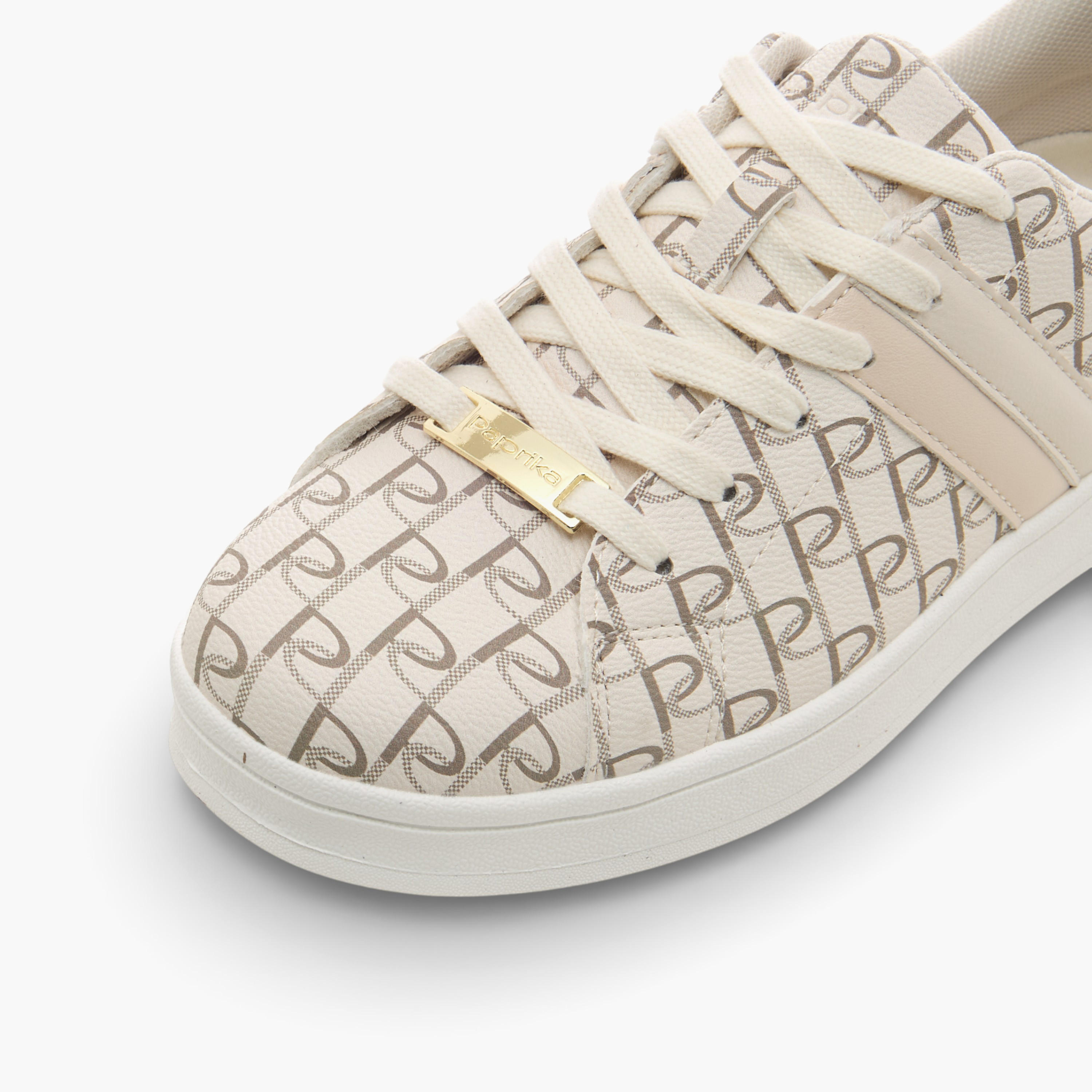 Paprika Women Lace-Up Ankle Sneakers-women-shoes-sneakers-image-4