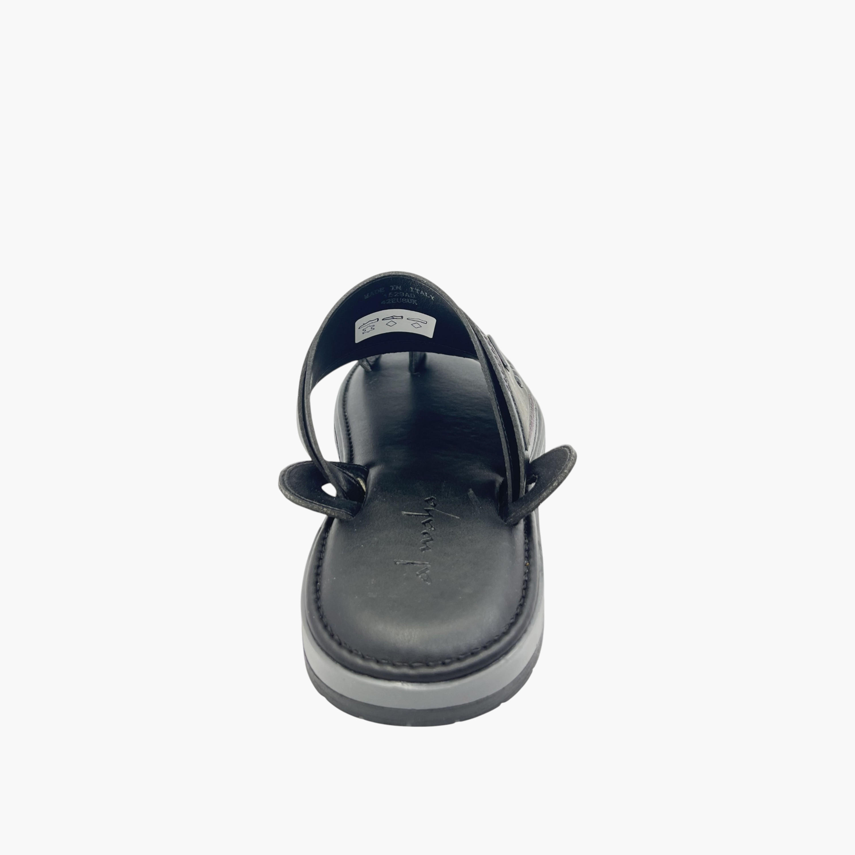صندل عربي مطرز سهل الارتداء بحلقة إصبع من الواحة-men-shoes-sandals-image-3