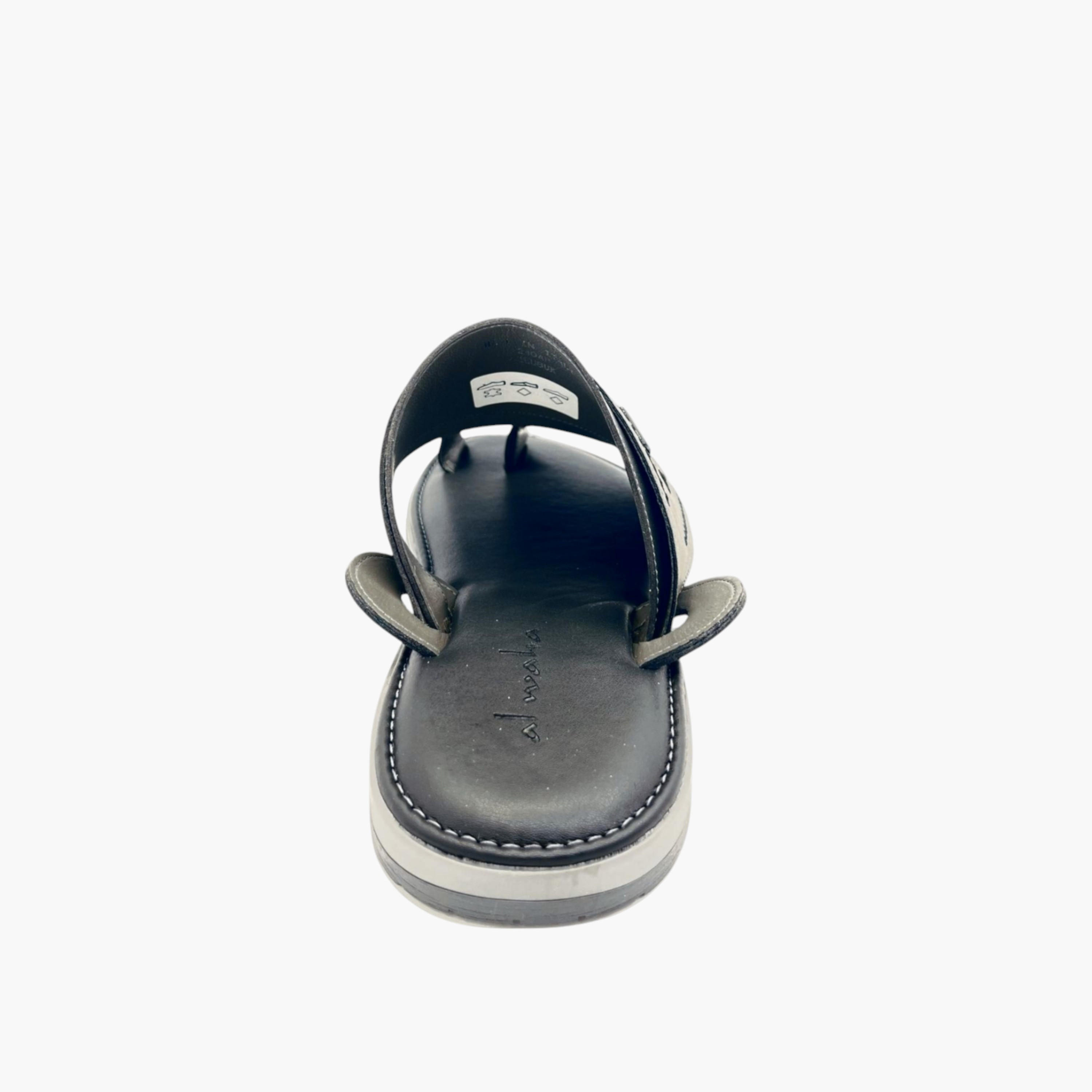 صندل عربي مطرز سهل الارتداء بحلقة إصبع من الواحة-men-shoes-sandals-image-3