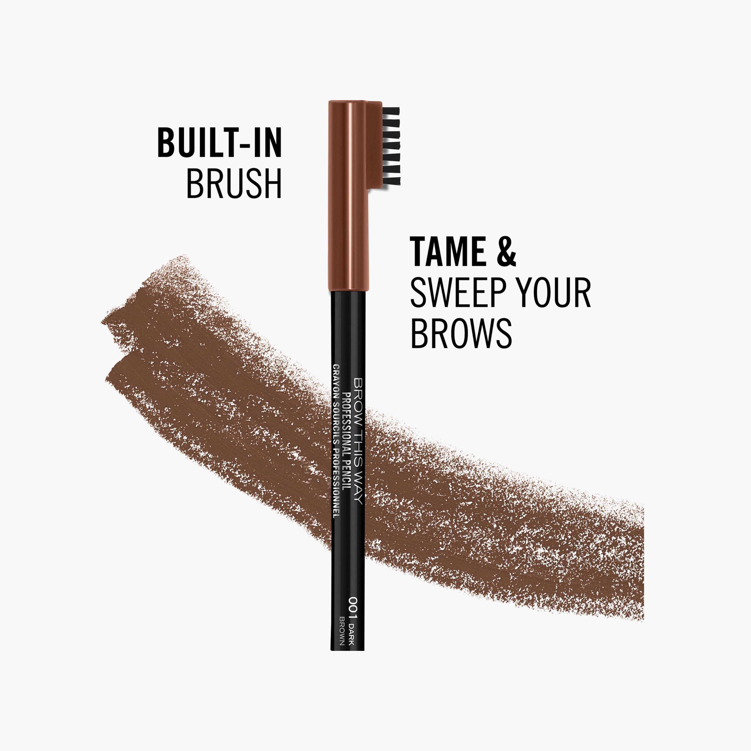 قلم حواجب بني داكن بروفيشينال آي براو من ريميل لندن-beautyandpersonalcare-makeup-eyes-eyebrows-image-5