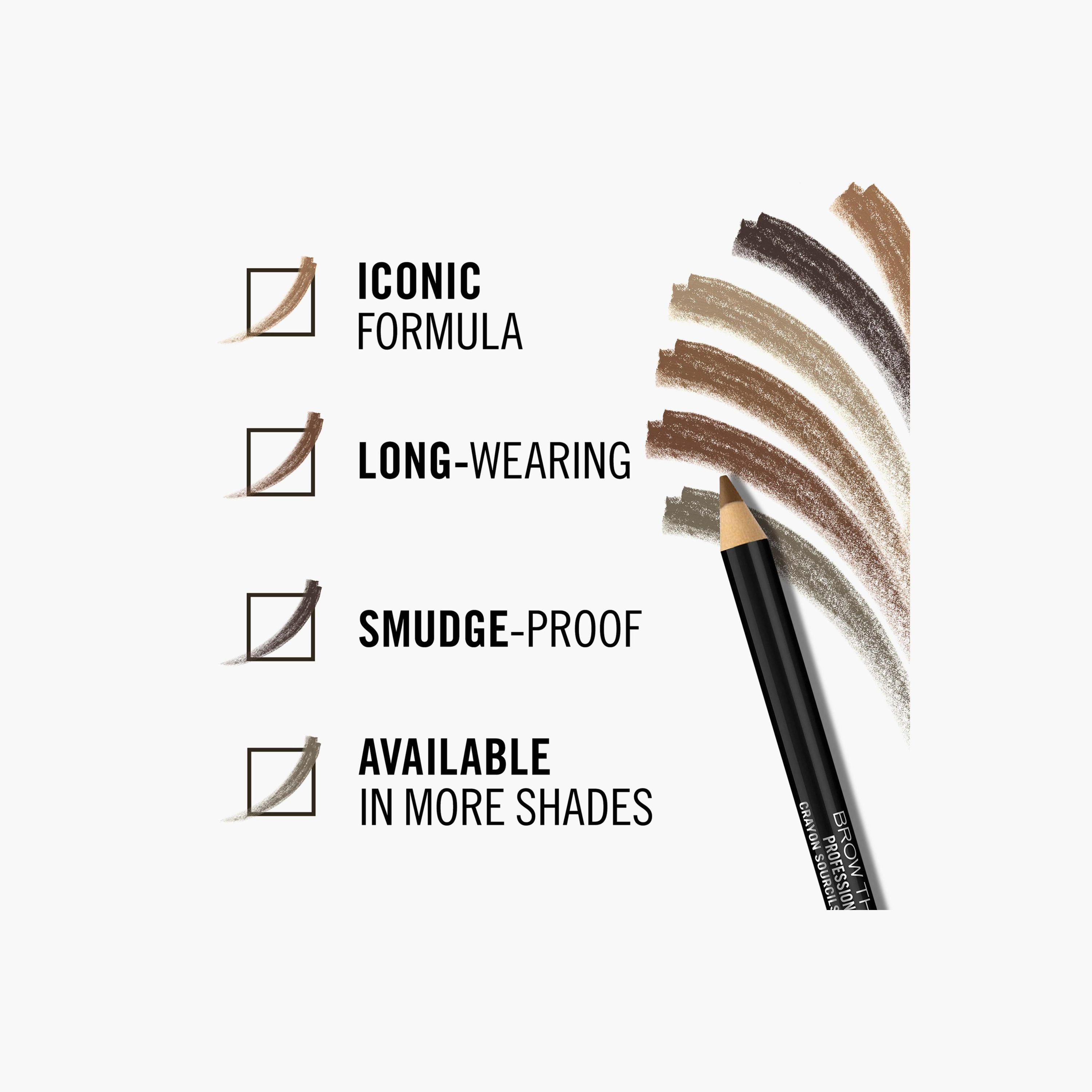 قلم حواجب بني داكن بروفيشينال آي براو من ريميل لندن-beautyandpersonalcare-makeup-eyes-eyebrows-image-6