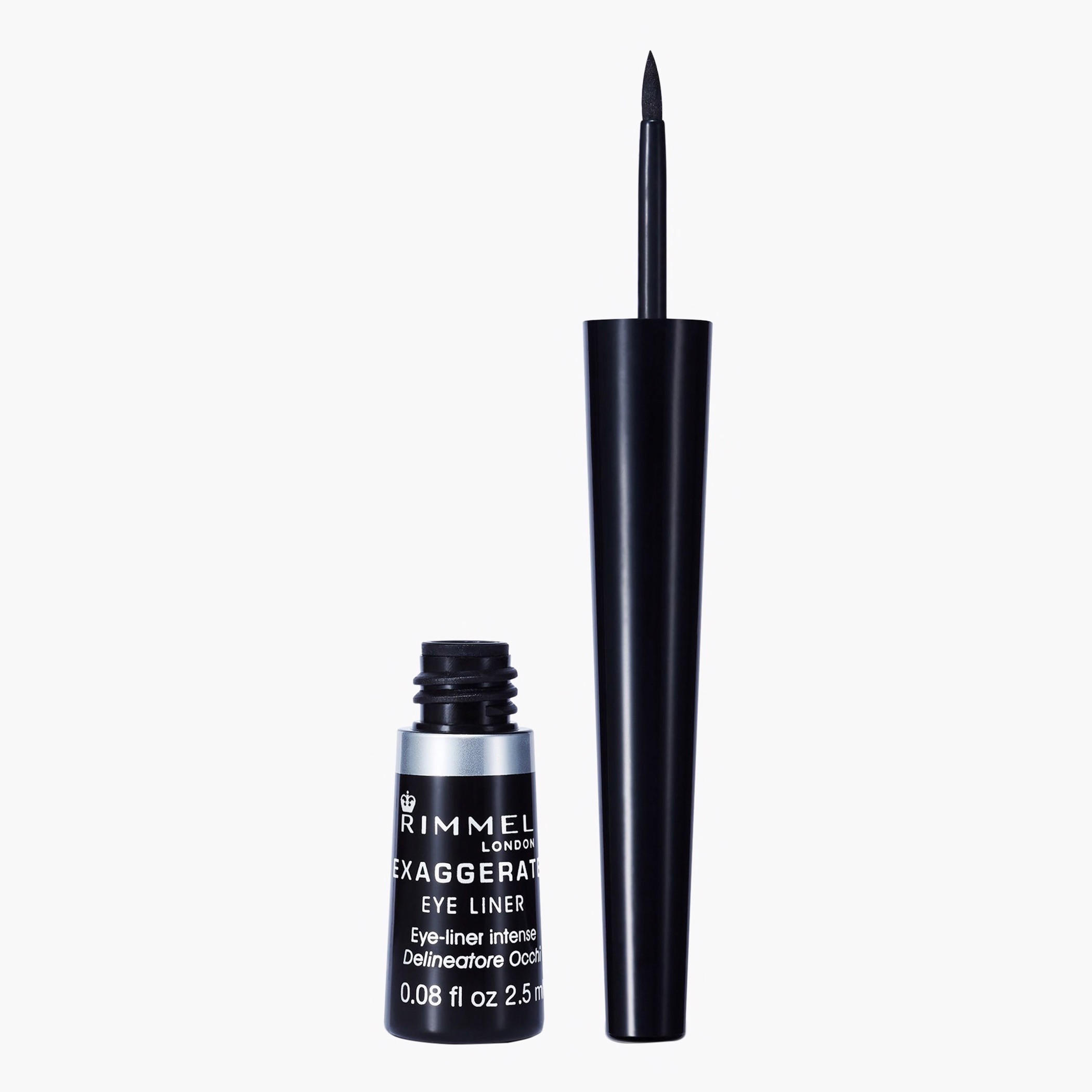 محدد العيون السائل اكساجريت من ريميل لندن - 2.5 مل-beautyandpersonalcare-makeup-eyes-eyeliners-image-1