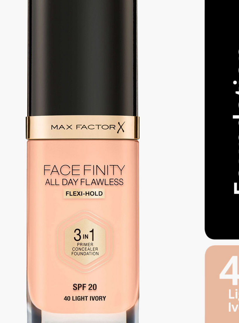 كريم أساس 3 في 1 فيس فينيتي أول داي فلولس من ماكس فاكتور-beautyandpersonalcare-makeup-face-foundations-image-2