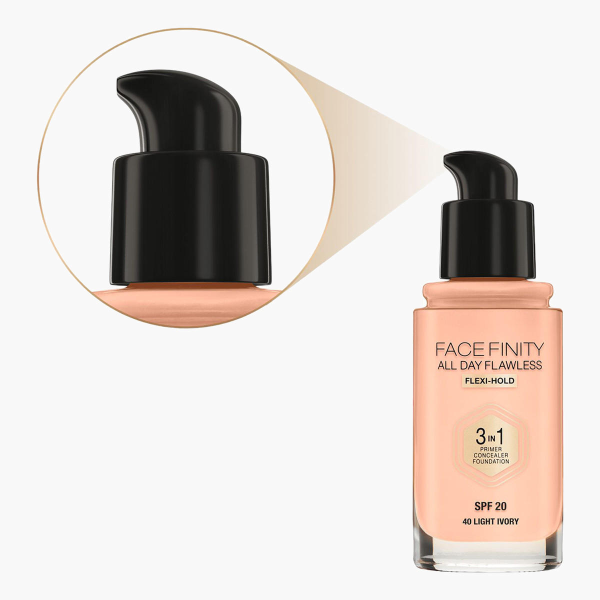 كريم أساس 3 في 1 فيس فينيتي أول داي فلولس من ماكس فاكتور-beautyandpersonalcare-makeup-face-foundations-image-6