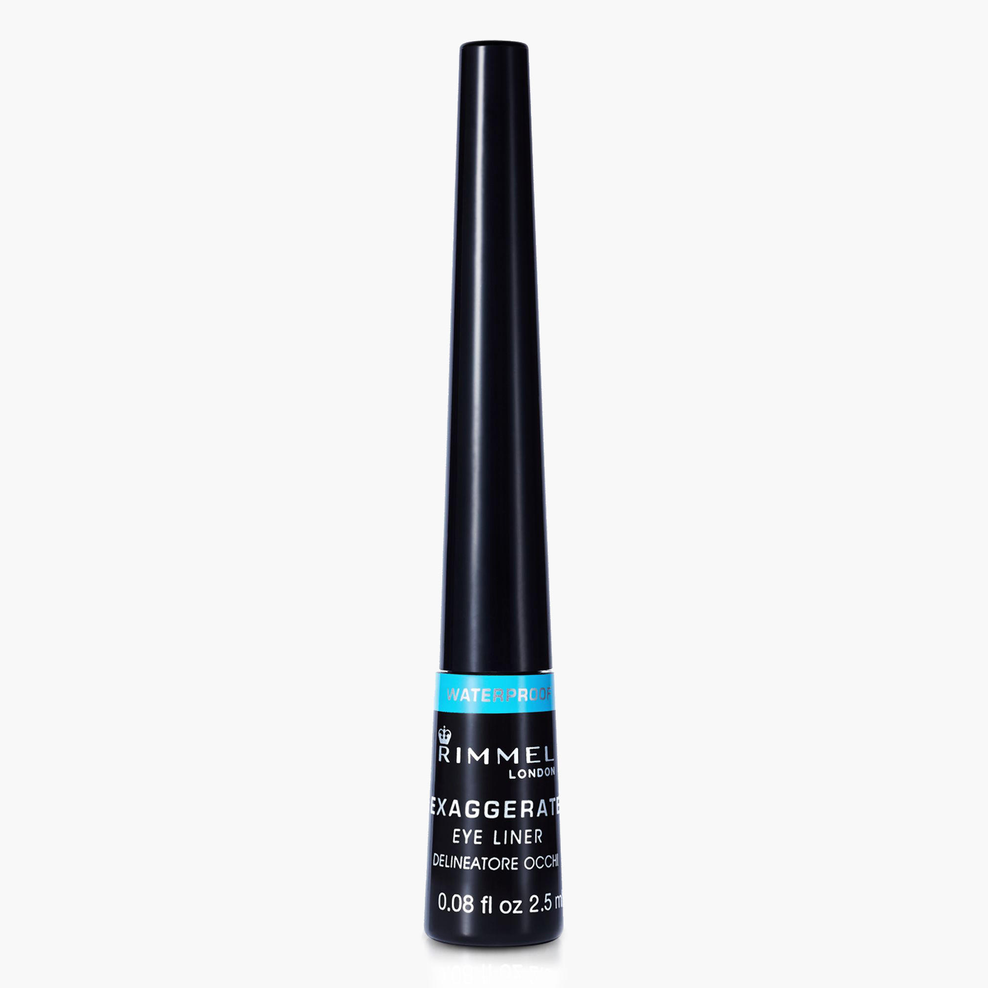 Rimmel London Exaggerate Waterproof Liquid Eyeliner Black 2.5 ml-beautyandpersonalcare-makeup-eyes-eyeliners-image-2