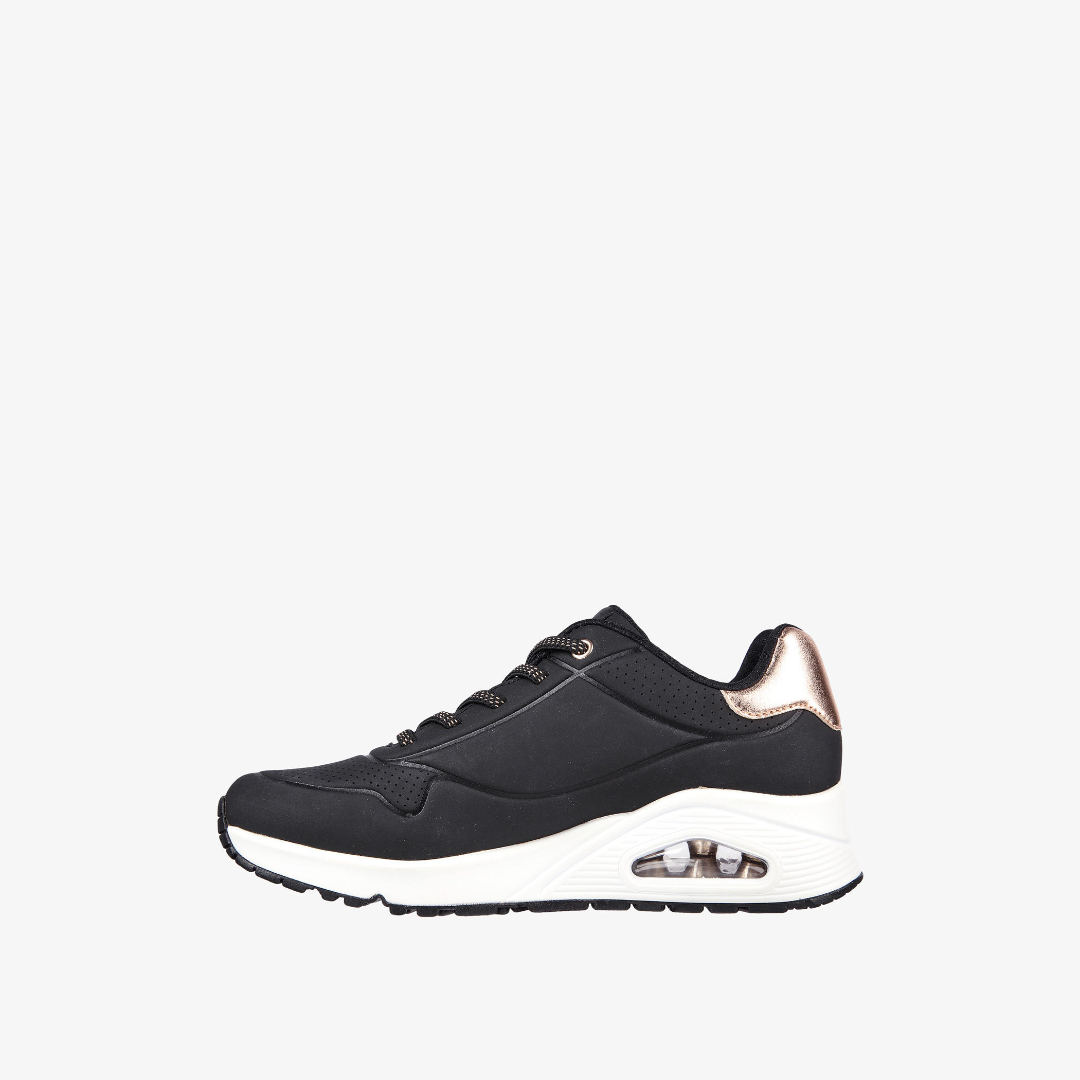 Skechers Women's UNO Lace-Up Sports Shoes - 155196-BLK-women-shoes-sneakers-image-4