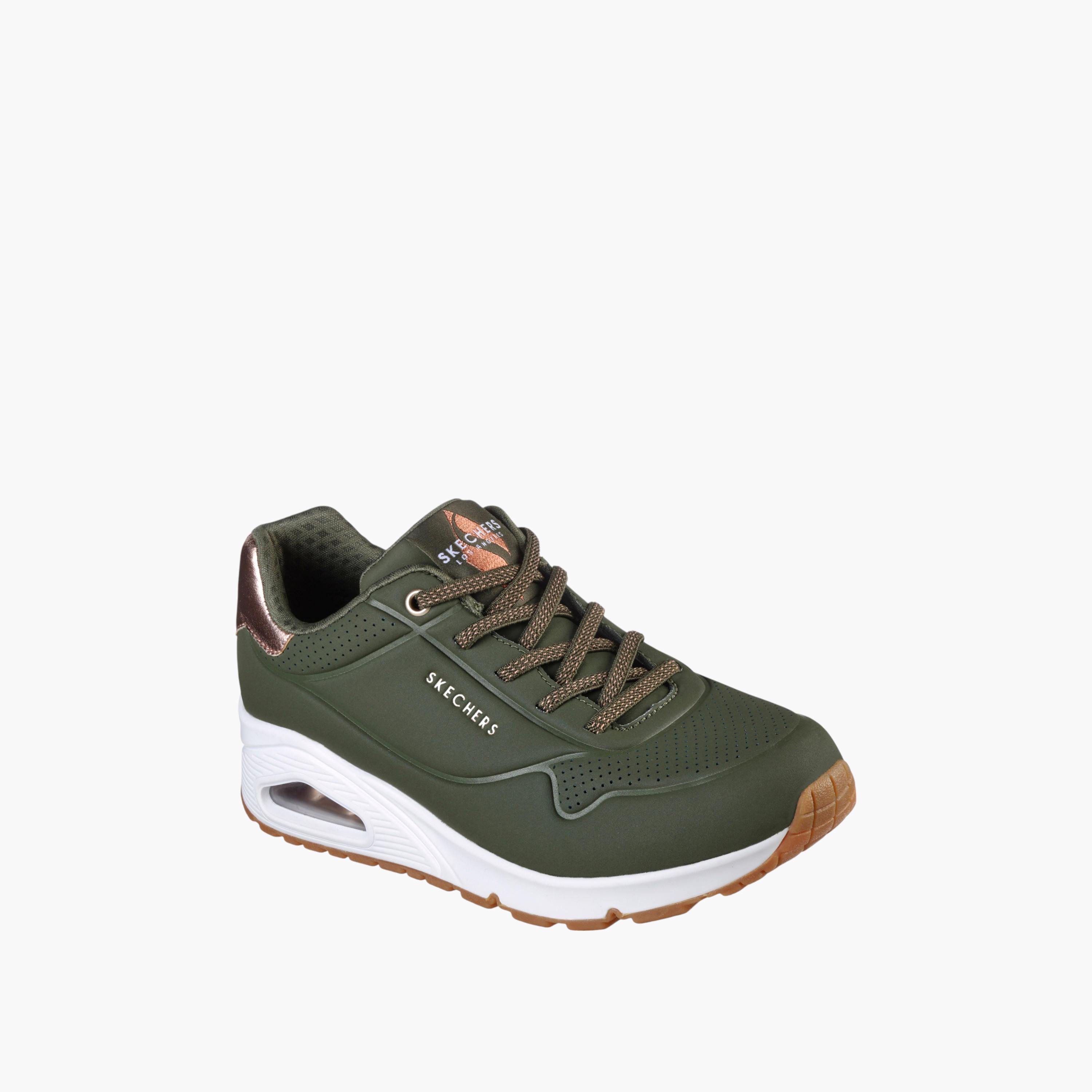 Skechers Women's UNO Lace-Up Sports Shoes - 155196-OLV-women-shoes-sneakers-image-1