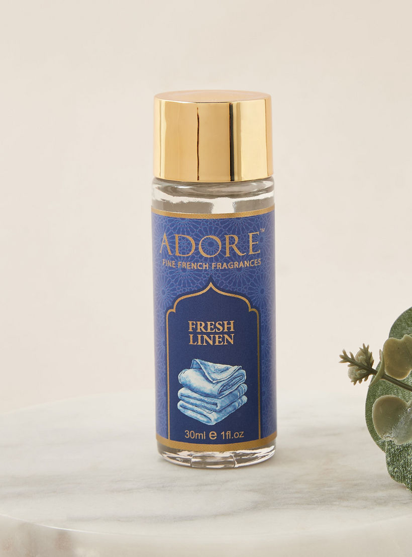 Adore Fresh Linen Fragrance Oil - 30 ml-household-homefragrance-fragranceoilsandessence-image-1