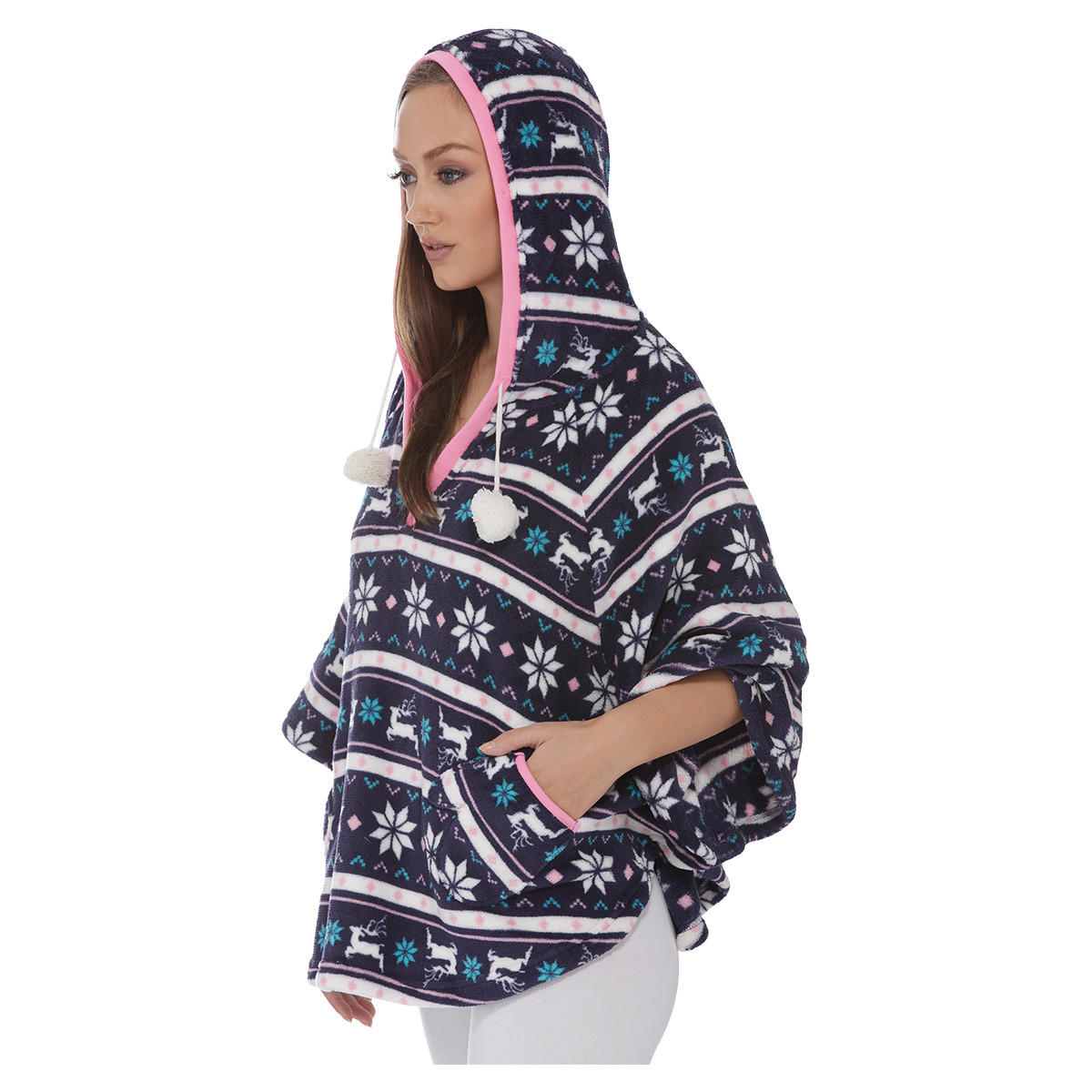 Hooded Printed Poncho-women-winterwear-hoodiesandsweatshirts-hoodies-image-3