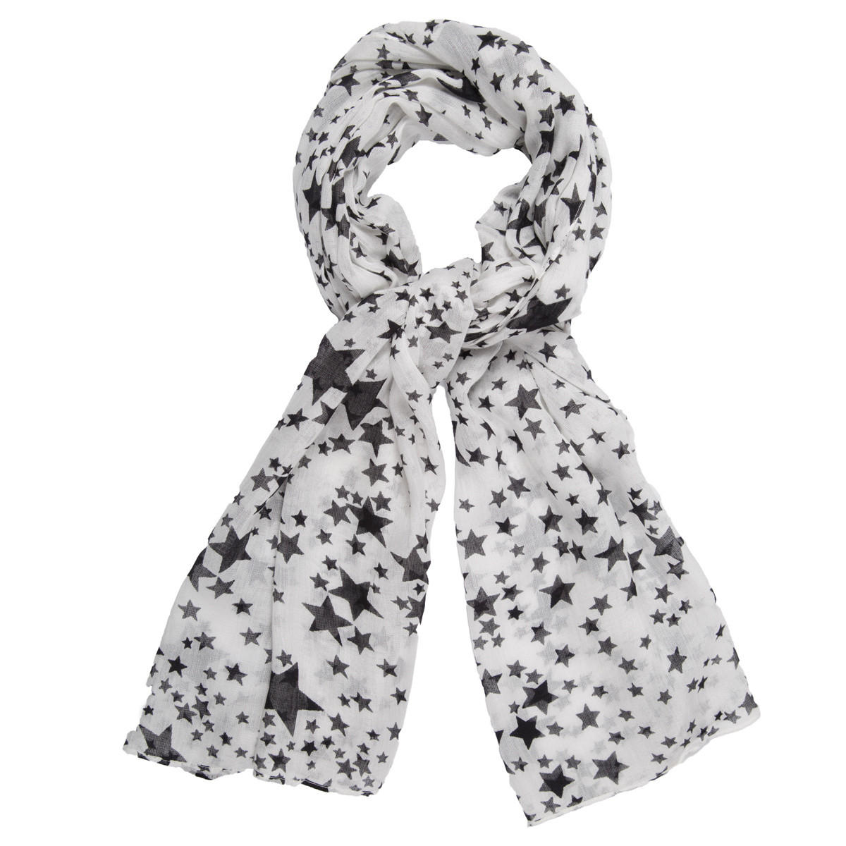 Star Print Scarf-men-scarvesandgloves-image-1