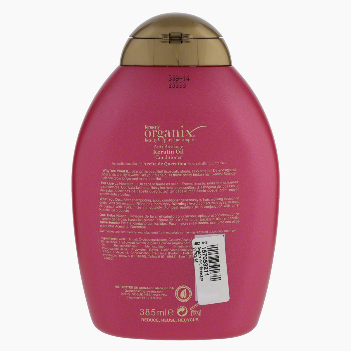 OGX Anti-Breakage Keratin Oil Conditioner - 13 oz-beautyandpersonalcare-hair-haircare-conditioners-image-2